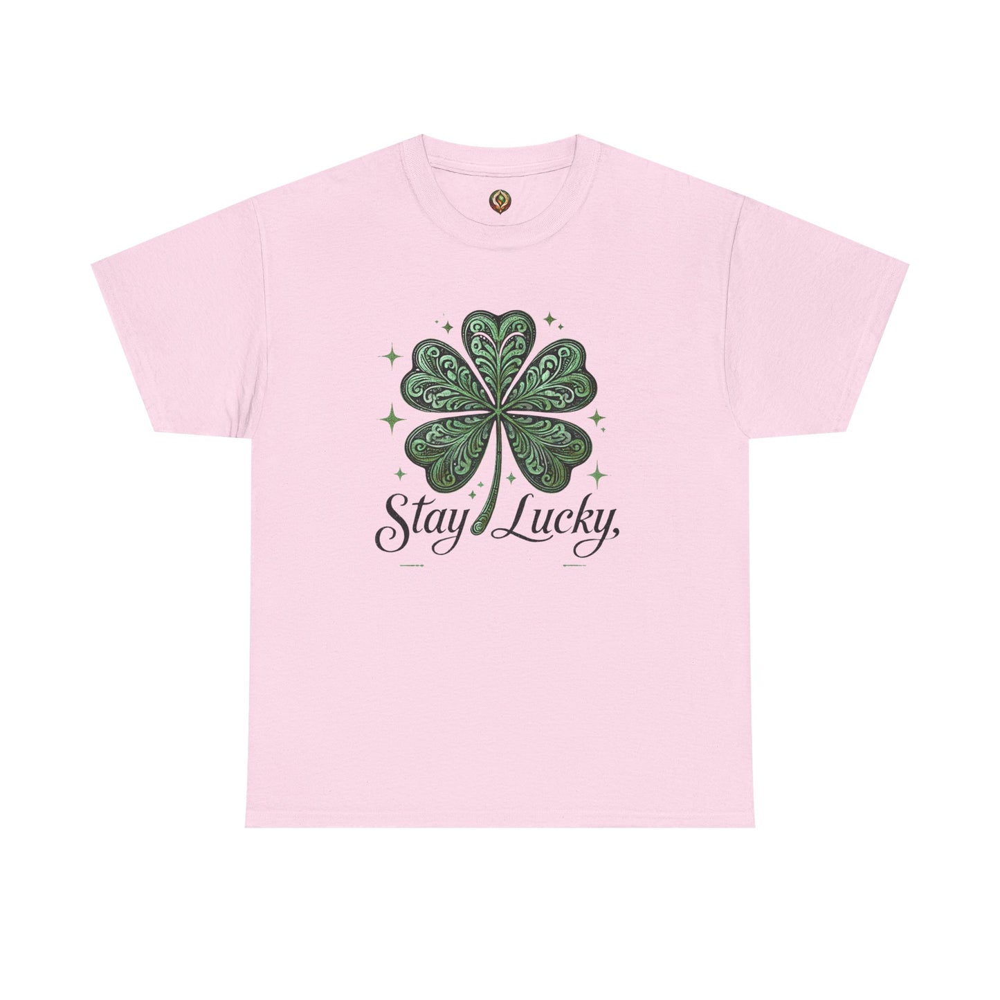 Stay Lucky π Unisex Heavy Cotton Tee β Classic Fit, All-Day Comfort