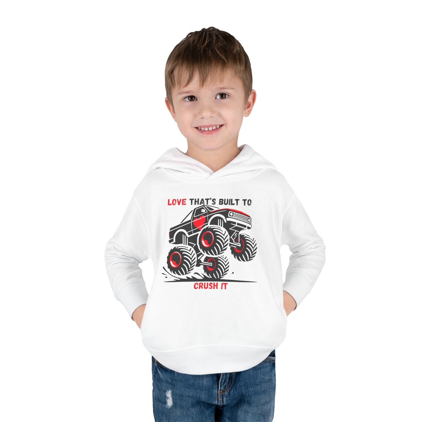 "Built to Crush It" Toddler Hoodie