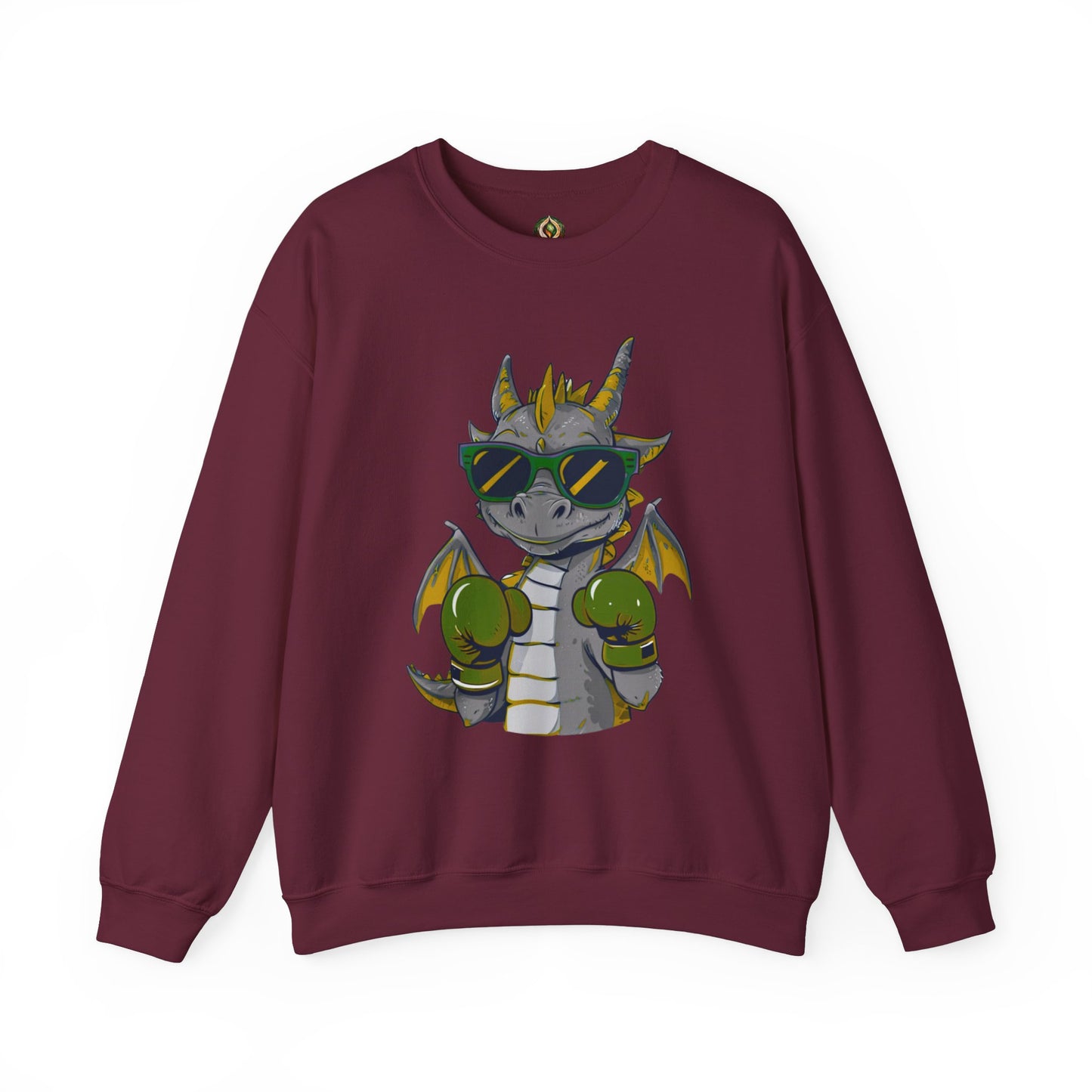 Boxing Dragon Crewneck Sweatshirt – Cozy Style with a Punch 🥊🐉