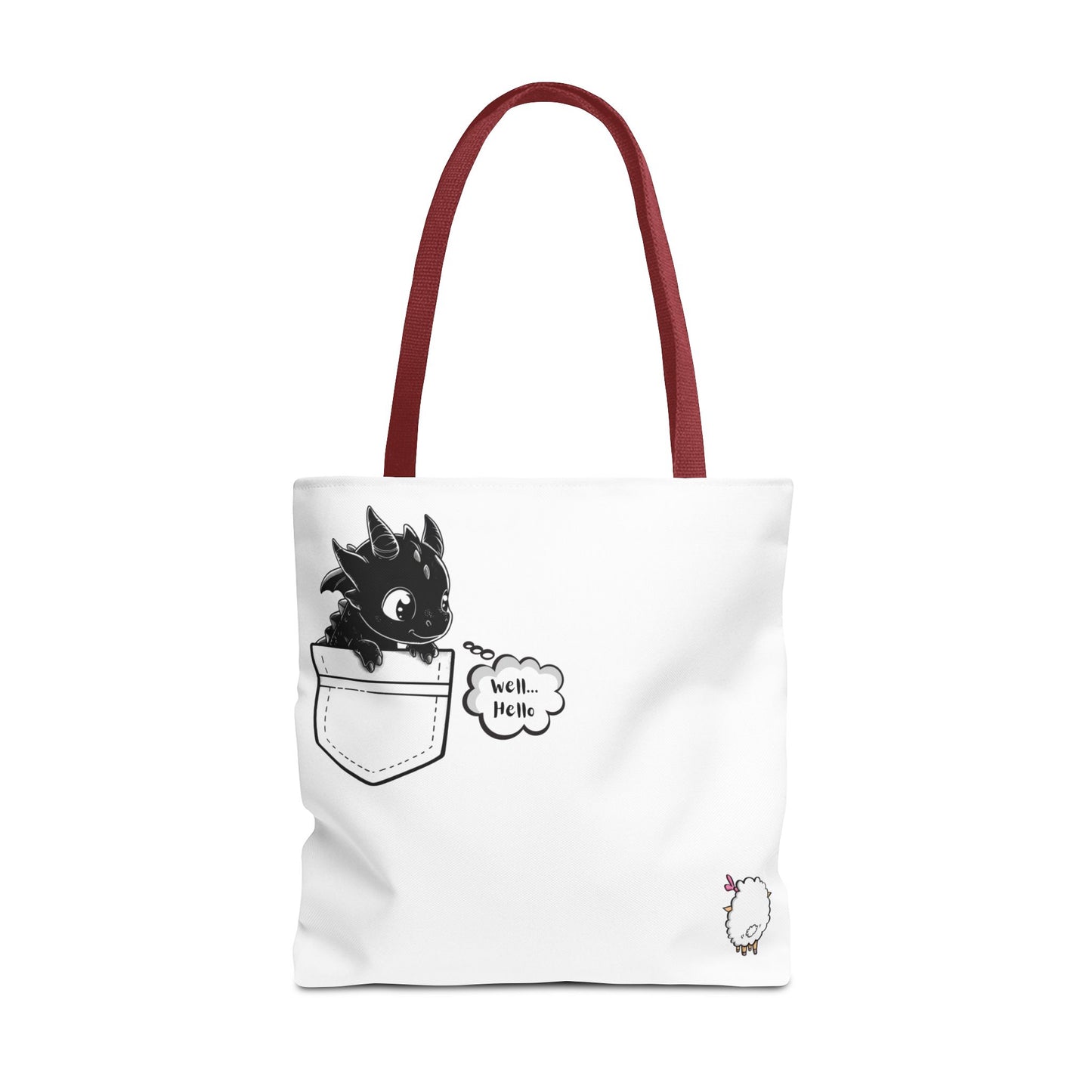 Well… Hello, Snack—I Mean, Friend Tote 🐉😏