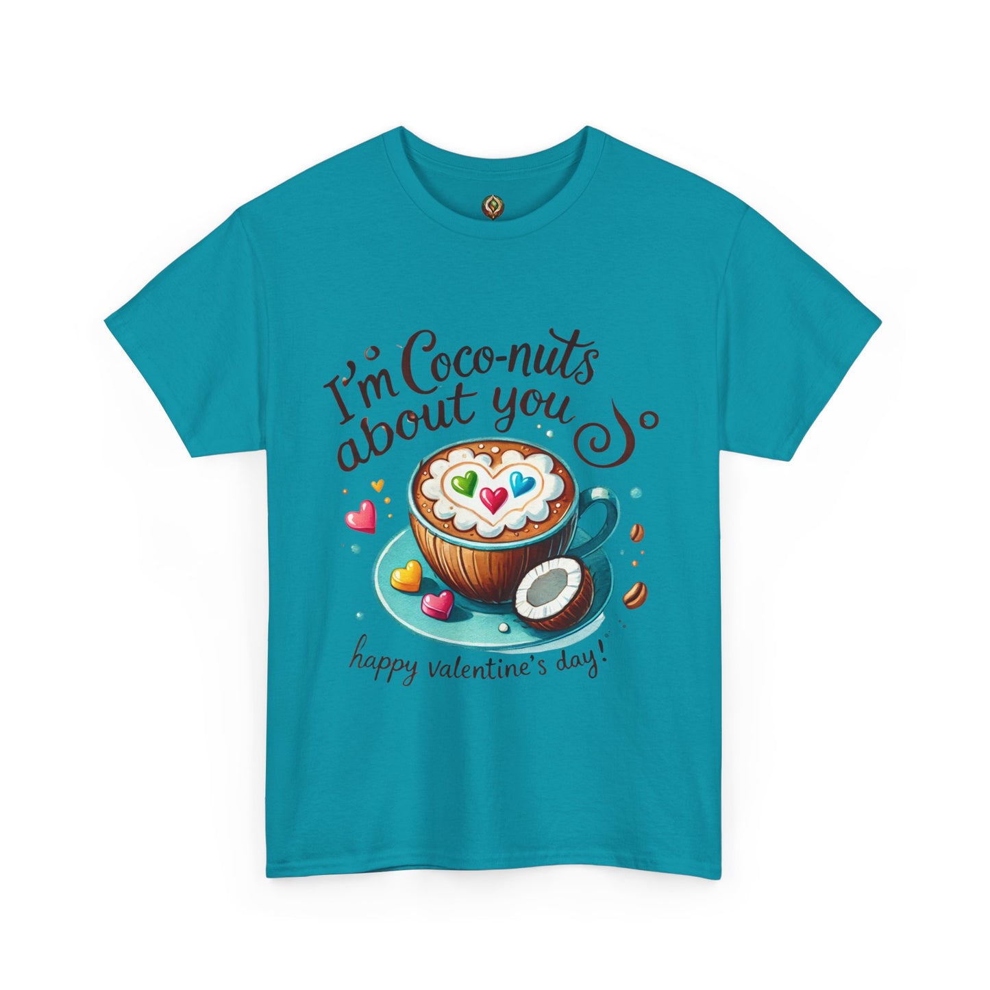 "Coco-nuts About You" Valentine's Day Unisex Tee