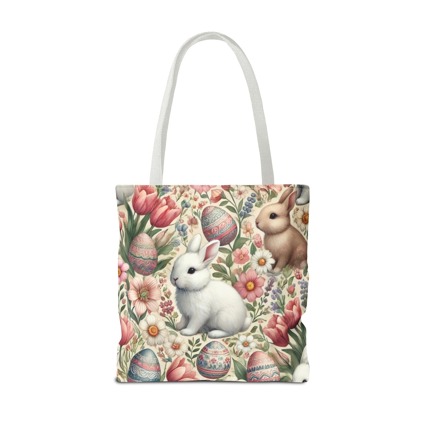 Spring Meadow Bunny Tote Bag🌸🐰
