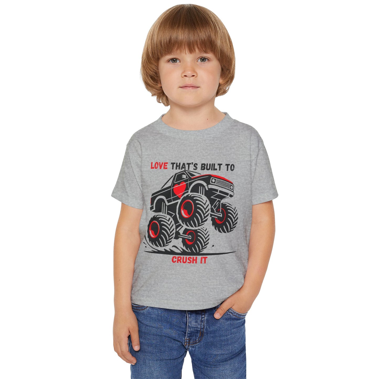 "Love That's Built to Crush It" Toddler T-Shirt