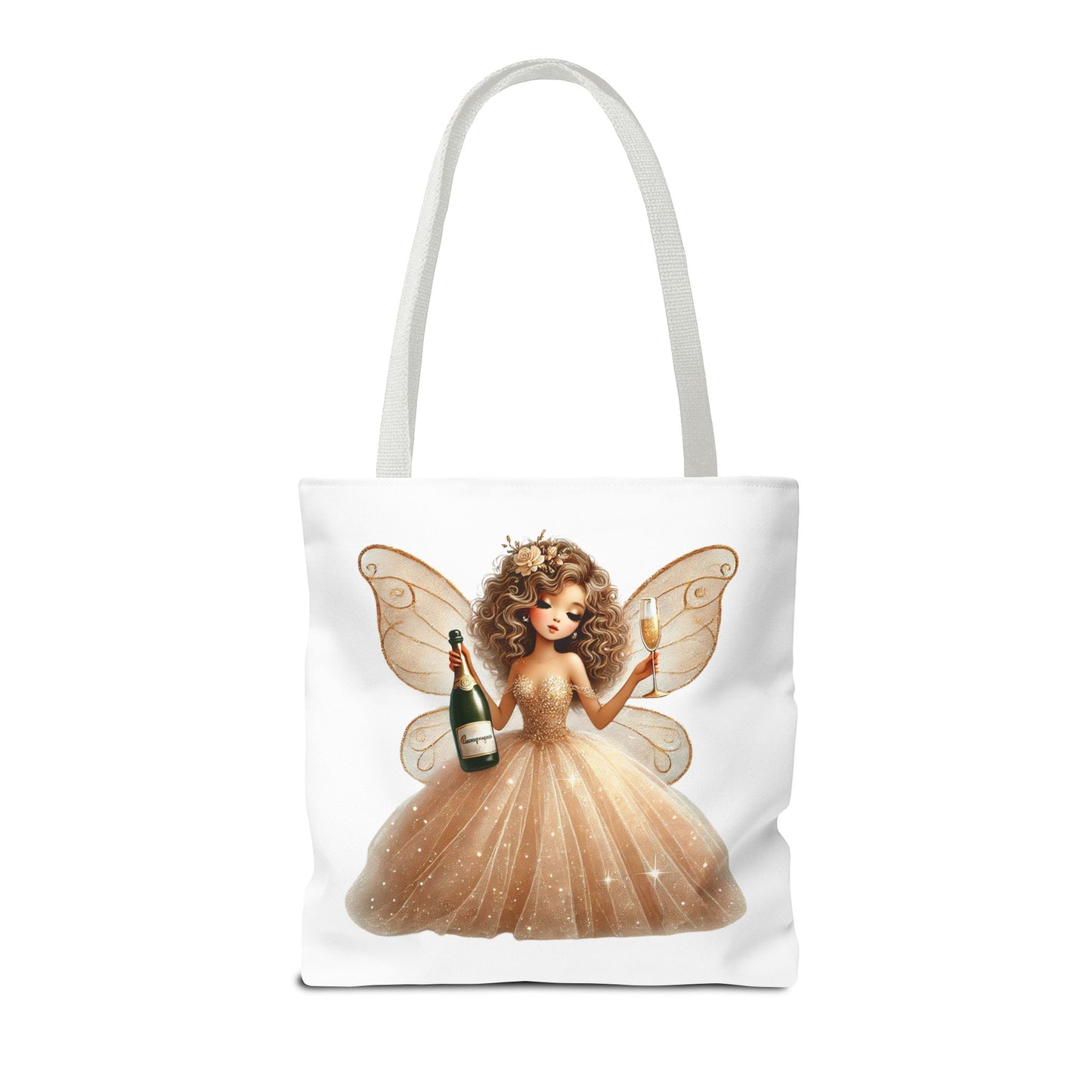Golden Belle of Champagne Dreams – Luxe Tote Bag