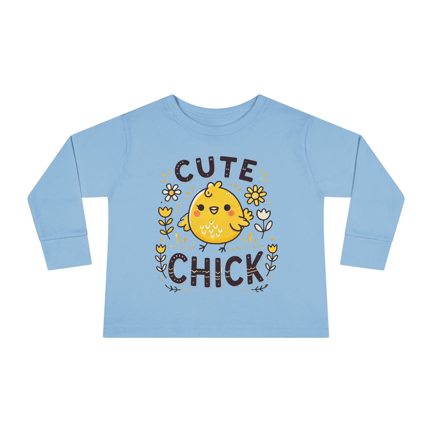 “Cute Chick” – Toddler Long Sleeve Tee