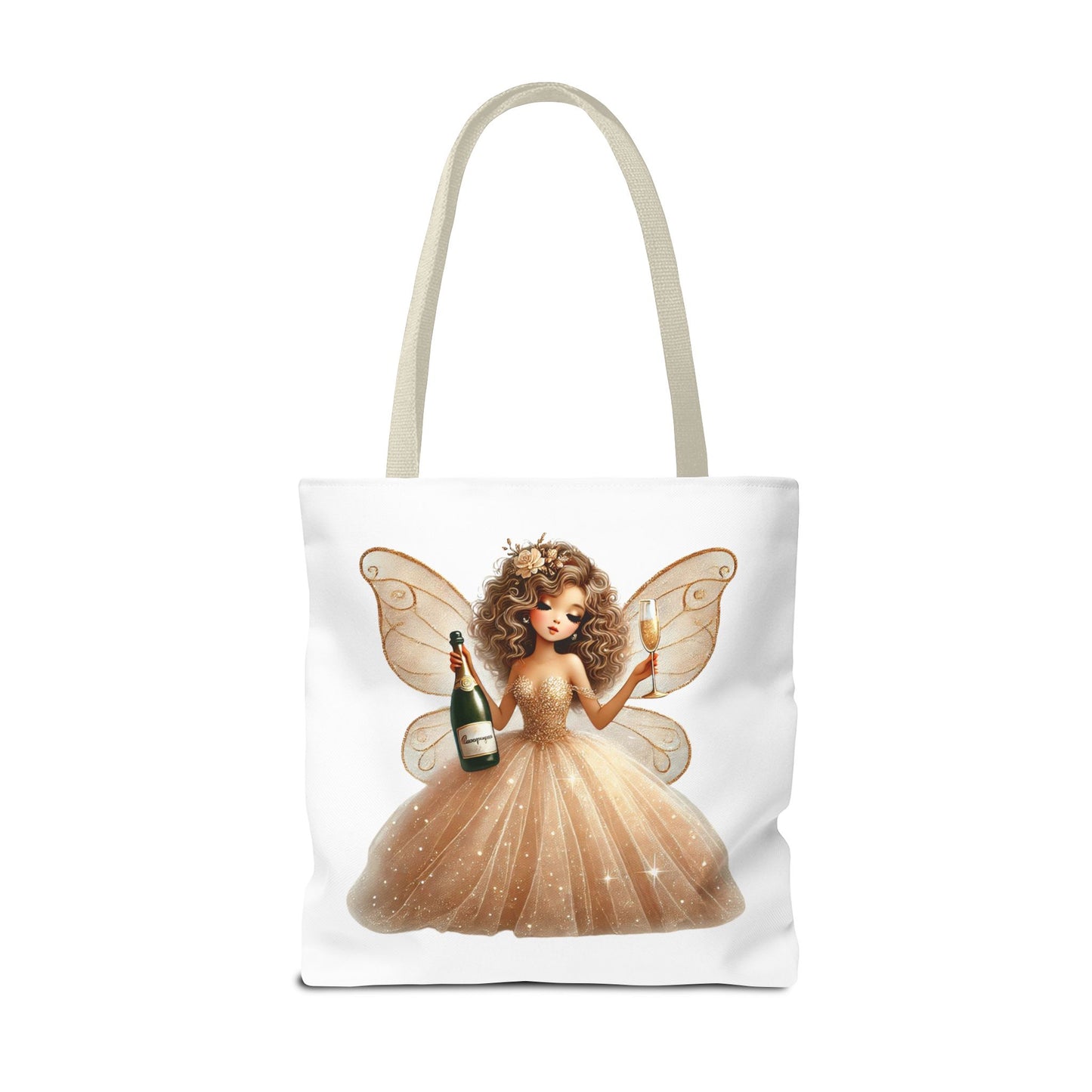 Golden Belle of Champagne Dreams – Luxe Tote Bag