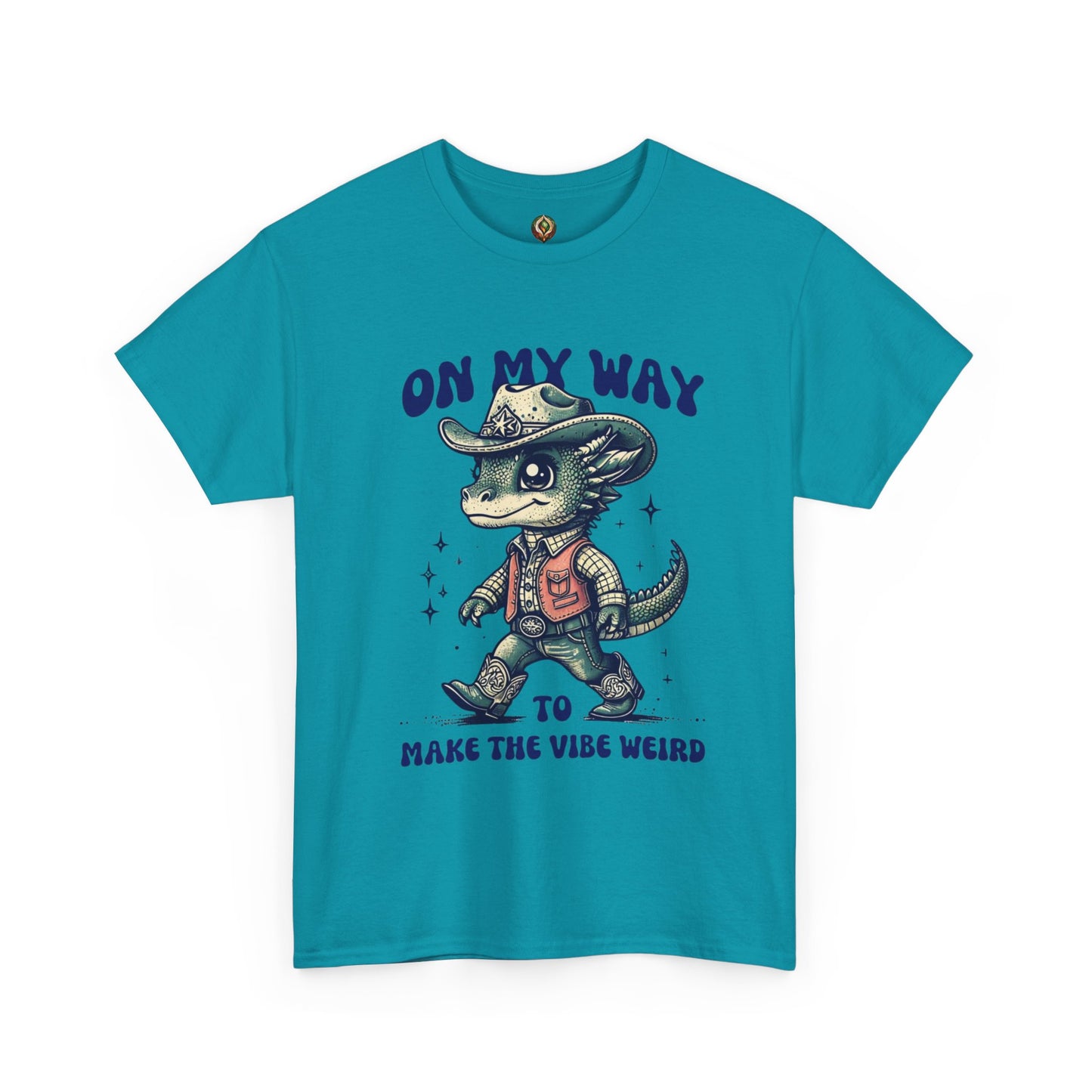 On My Way to Make the Vibe Weird π₯ Cowboy Dragon Unisex Tee