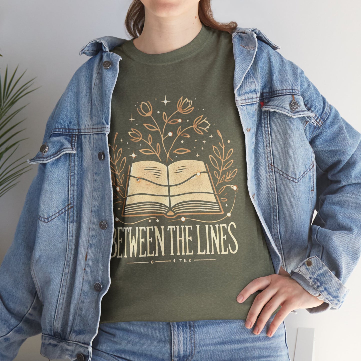 "Between the Lines" Unisex Cotton Tee