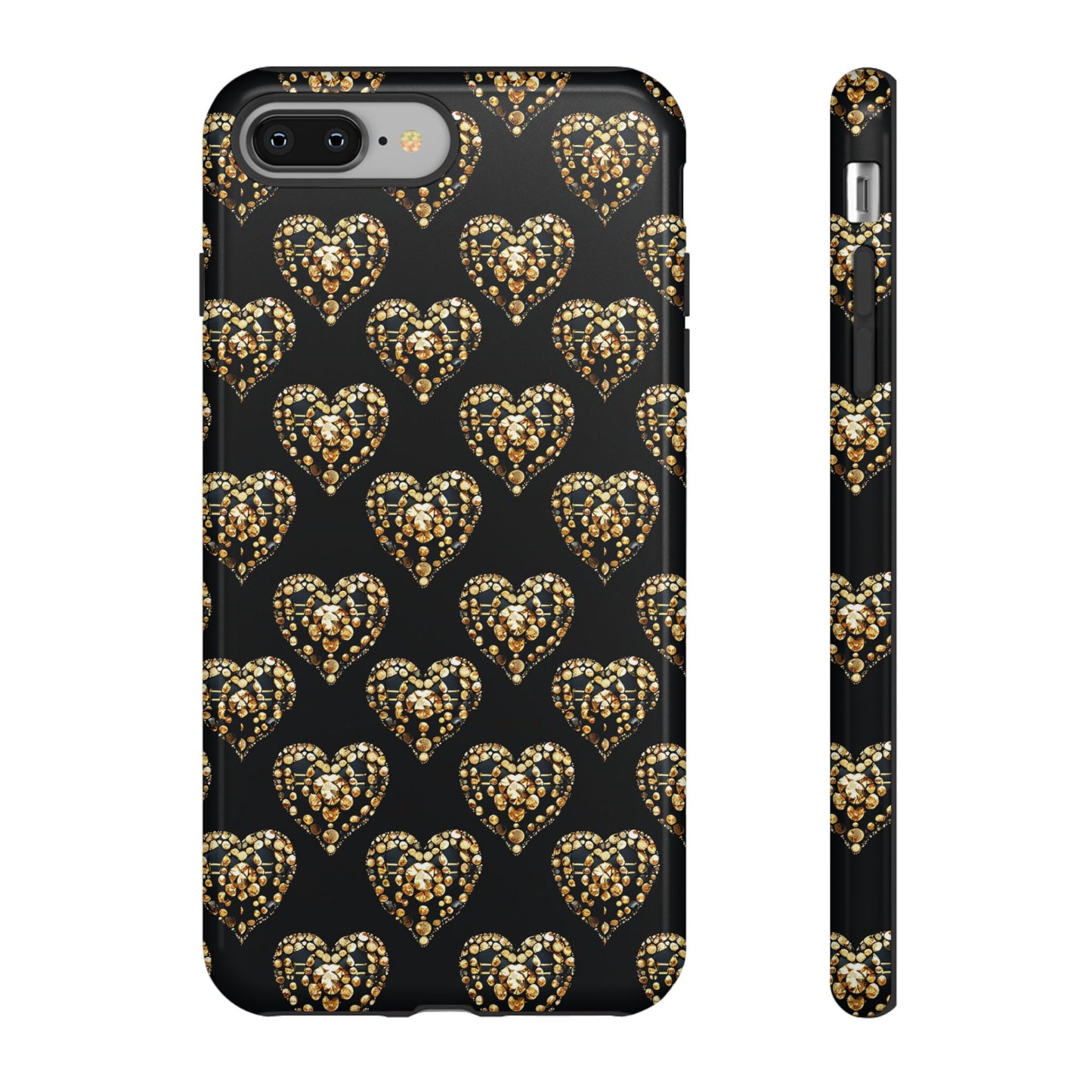 Golden Heart Luxe Phone Case