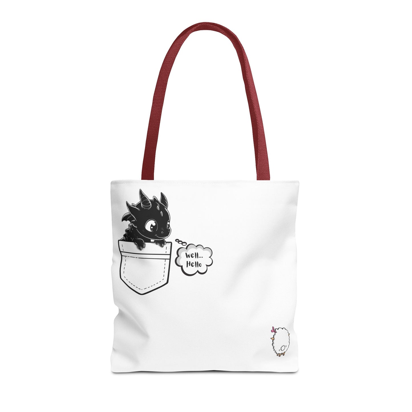 Well… Hello, Snack—I Mean, Friend Tote 🐉😏