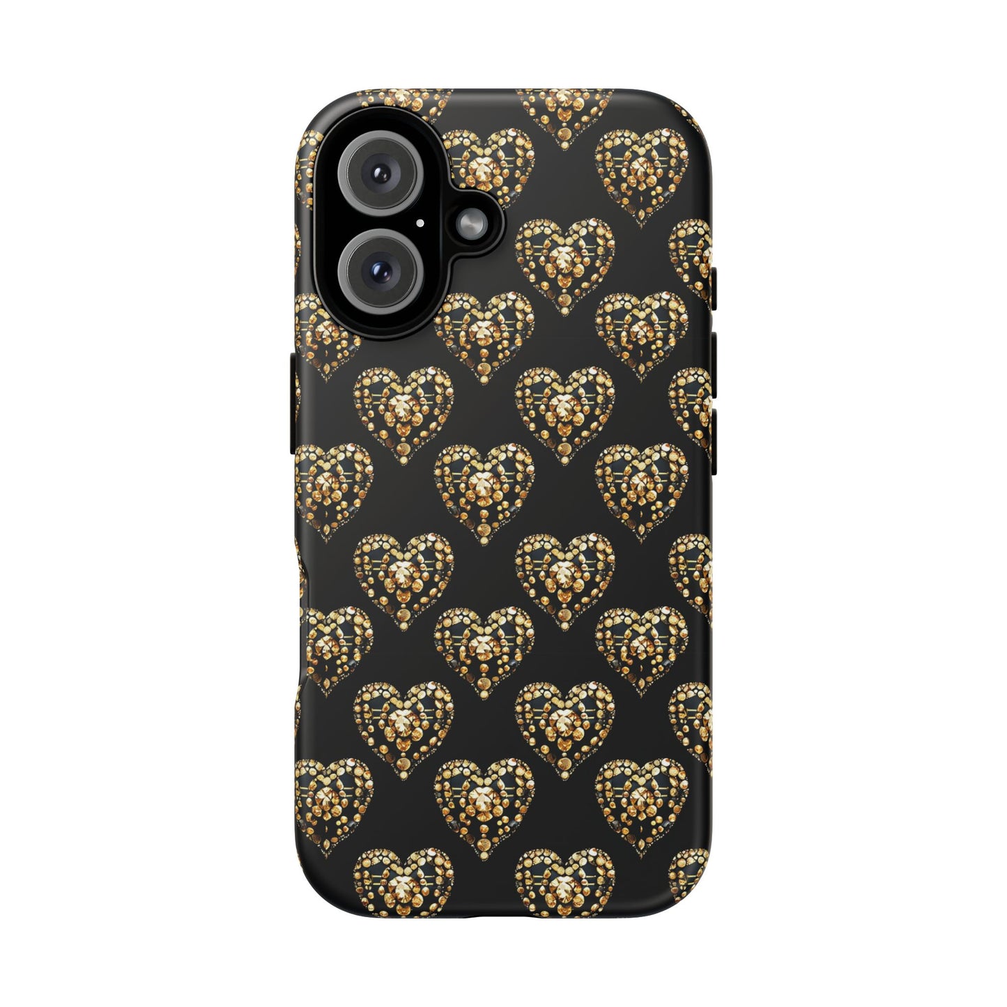Golden Heart Luxe Phone Case