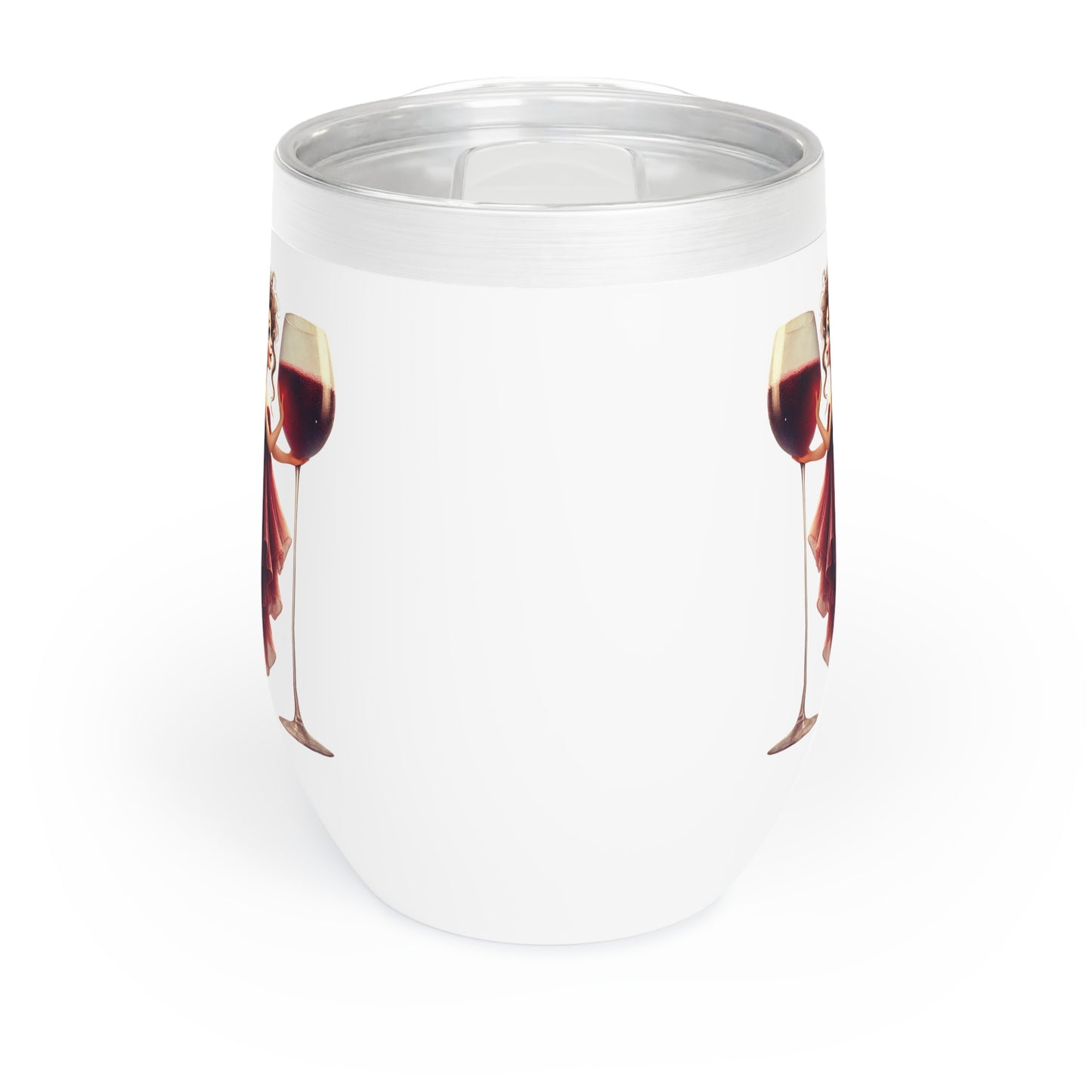 Velvet Wings & Merlot Things Wine Tumbler (12oz)