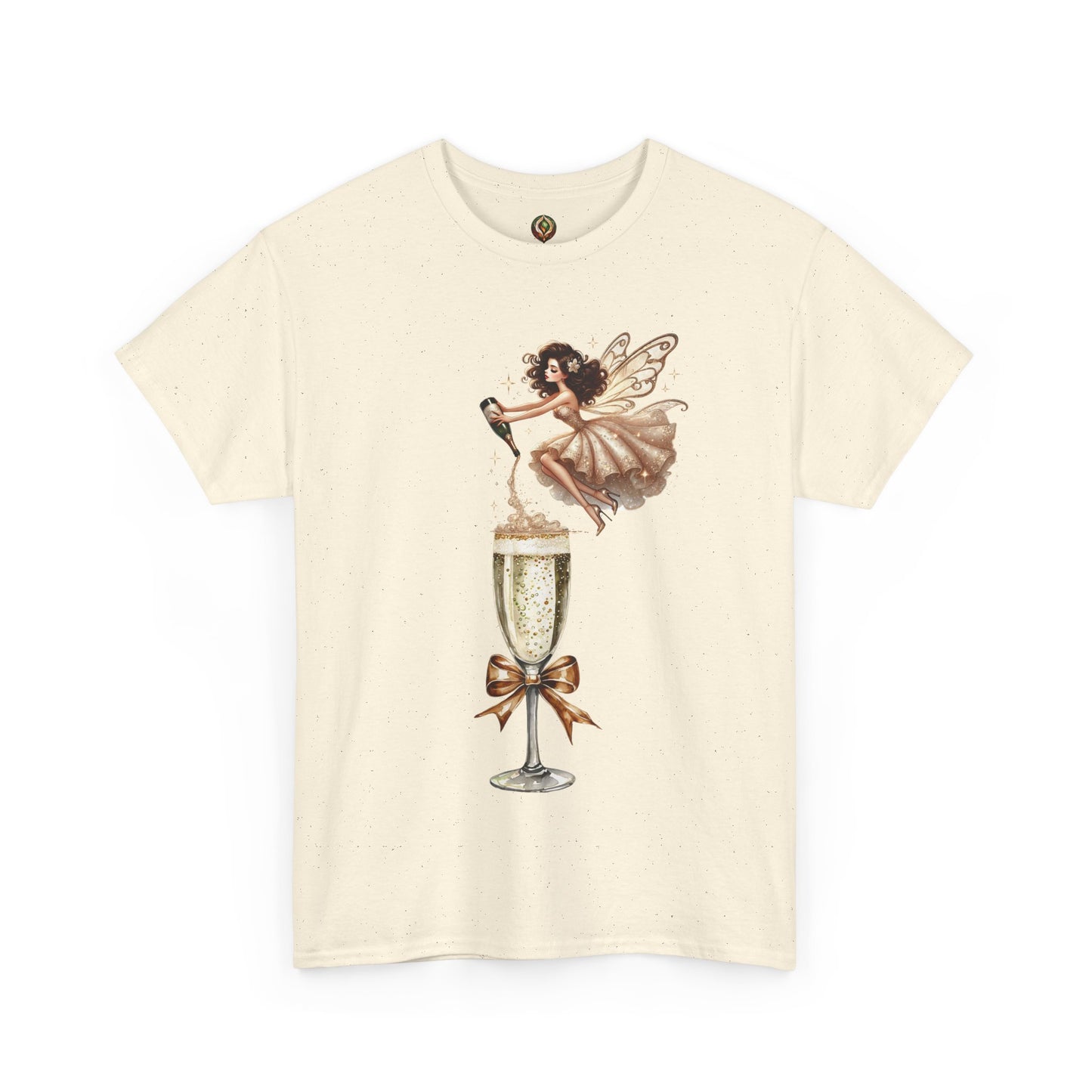 Pop, Fizz, Flutter – Champagne Wishes Unisex Tee