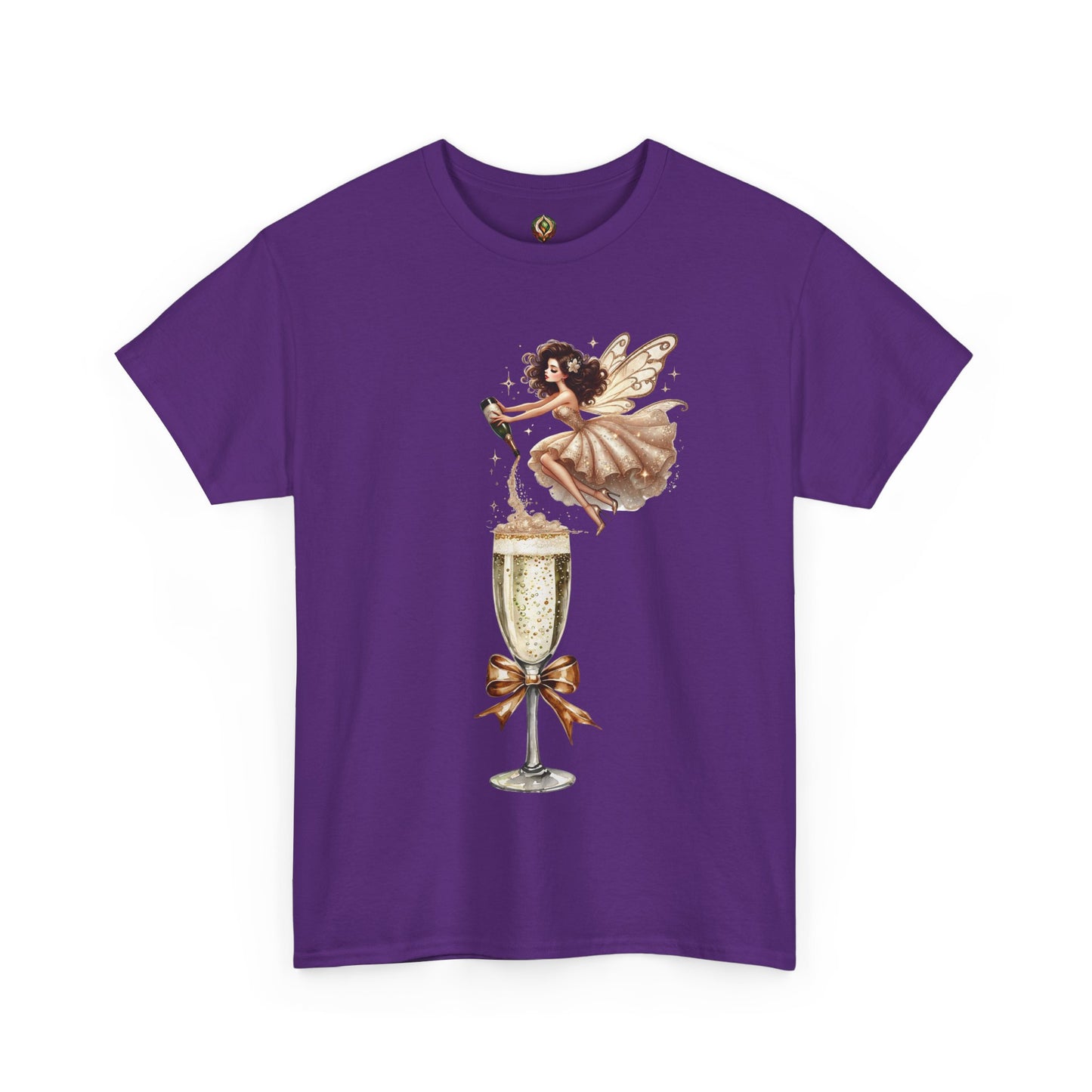 Pop, Fizz, Flutter – Champagne Wishes Unisex Tee