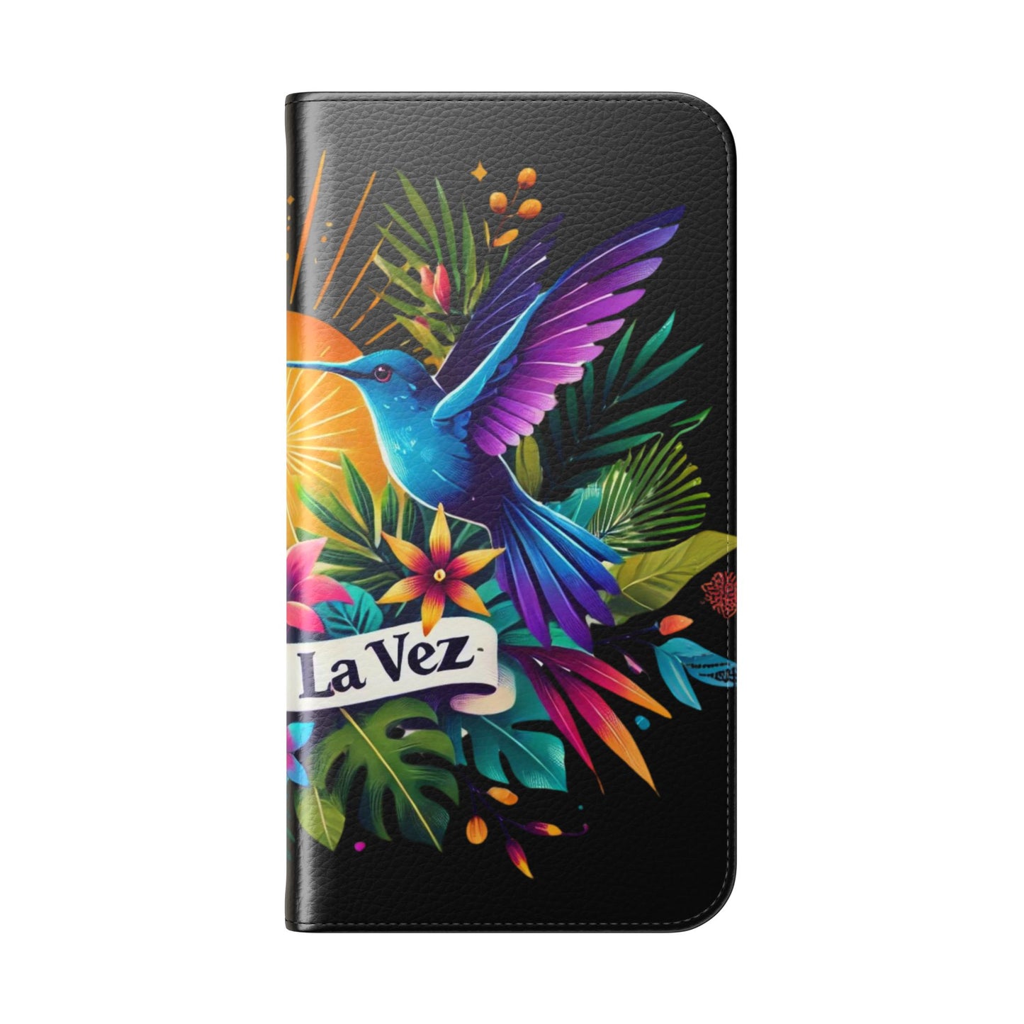 "Un Día a La Vez" Vibrant Midnight Flip Case