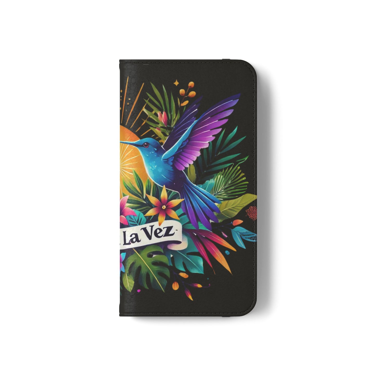 "Un Día a La Vez" Vibrant Midnight Flip Case