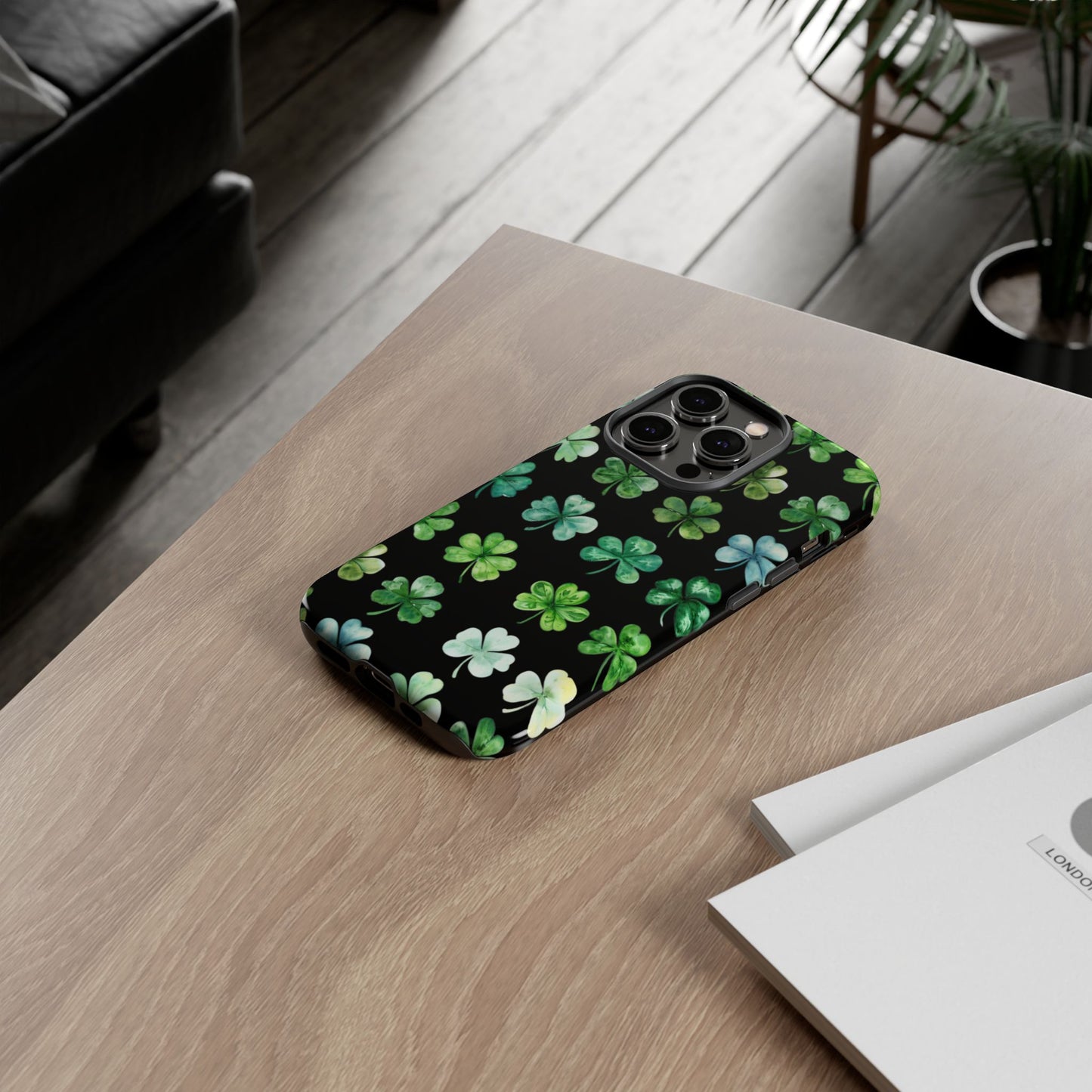 Lucky Streak 🍀 Tough Phone Case – Dual Layer Protection, Matte or Glossy