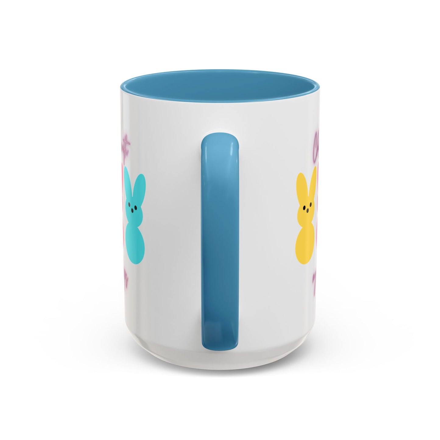“Chillin’ with My Peeps” – Pastel Cutie Accent Mug (11oz, 15oz)