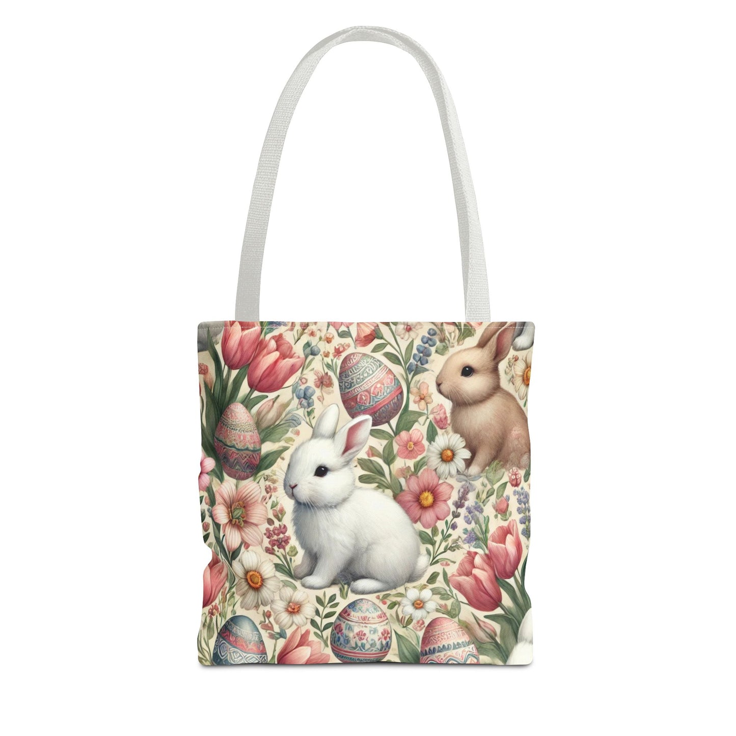 Spring Meadow Bunny Tote Bag🌸🐰
