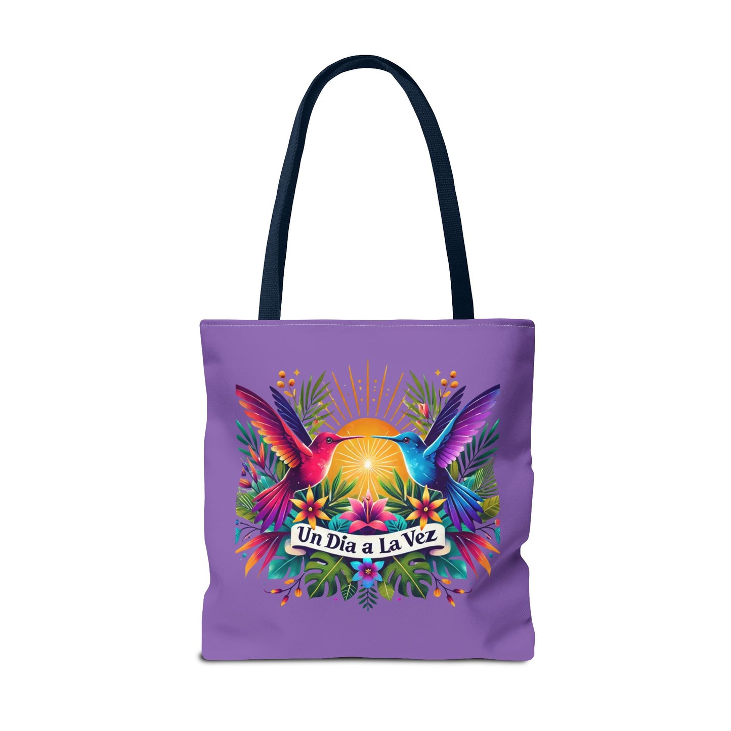 "Un Día a la Vez" Tropical Sunrise Tote Bag