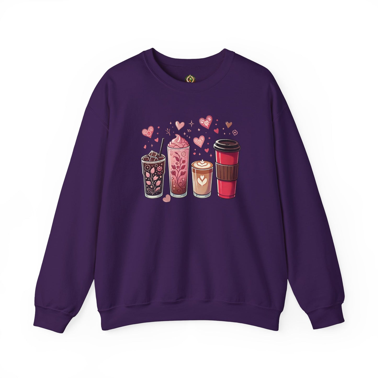 "Cup of Love" Coffee Lovers Crewneck