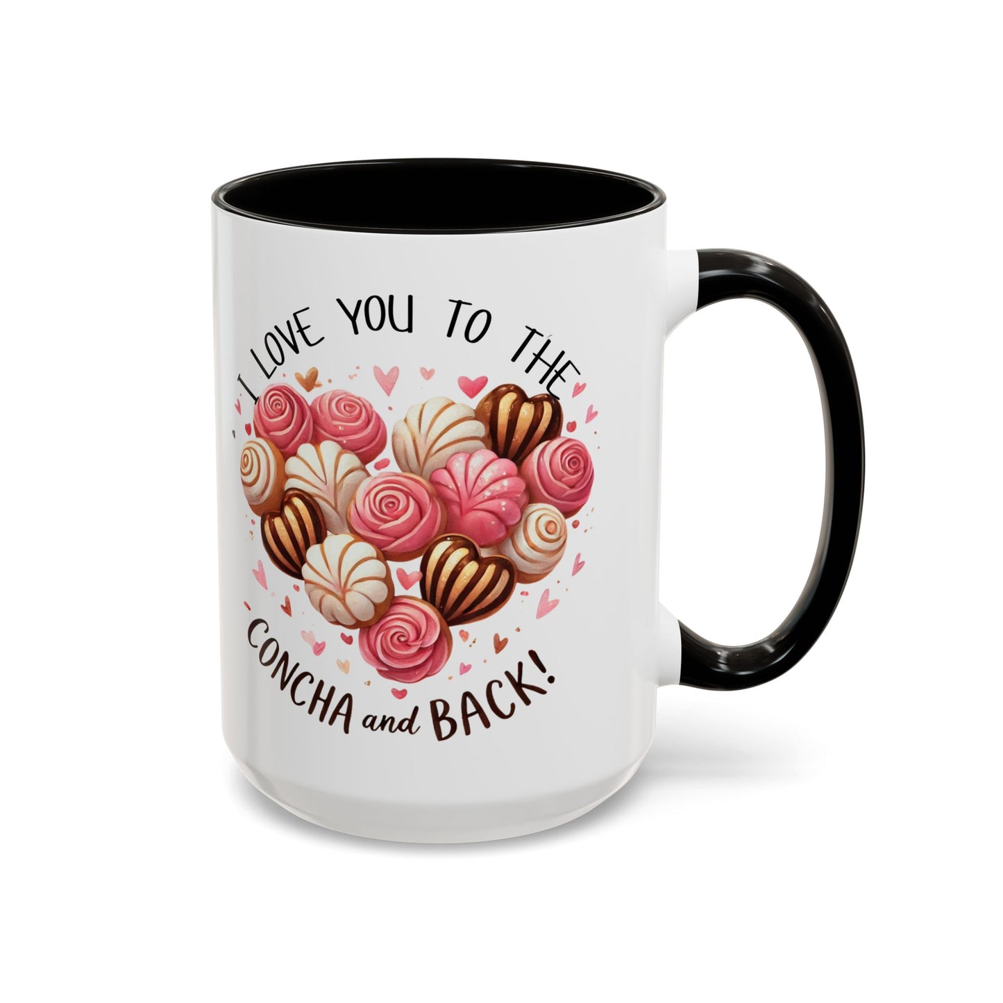 "Concha and Back" Colorful Mug (11oz, 15oz)