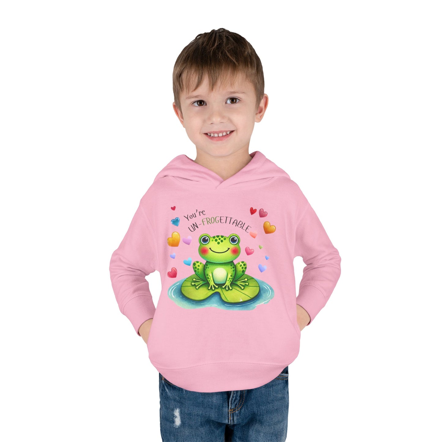 "Un-Frogettable Love" Toddler Hoodie