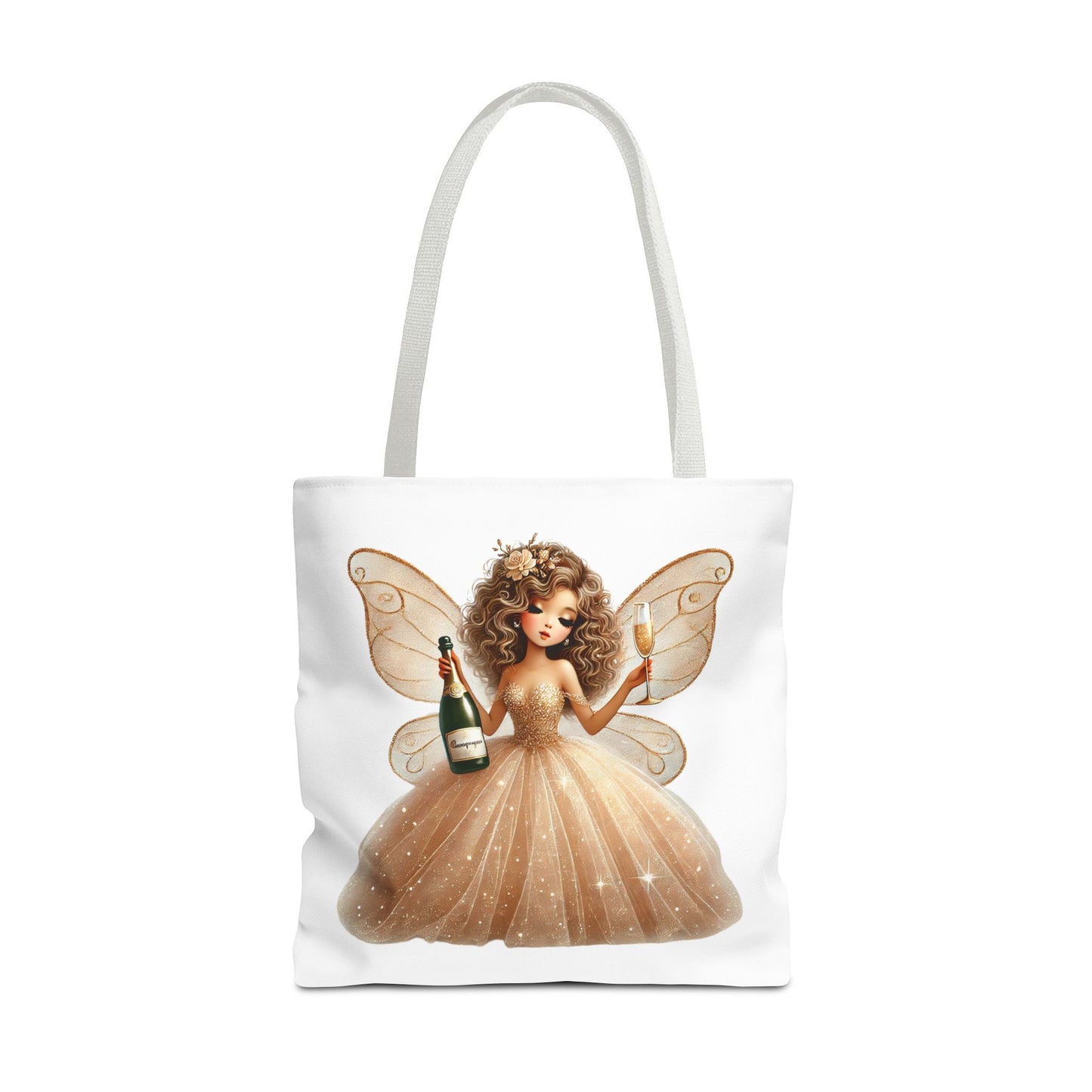 Golden Belle of Champagne Dreams – Luxe Tote Bag