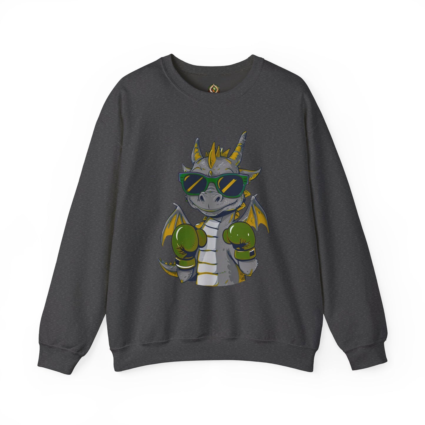 Boxing Dragon Crewneck Sweatshirt – Cozy Style with a Punch 🥊🐉
