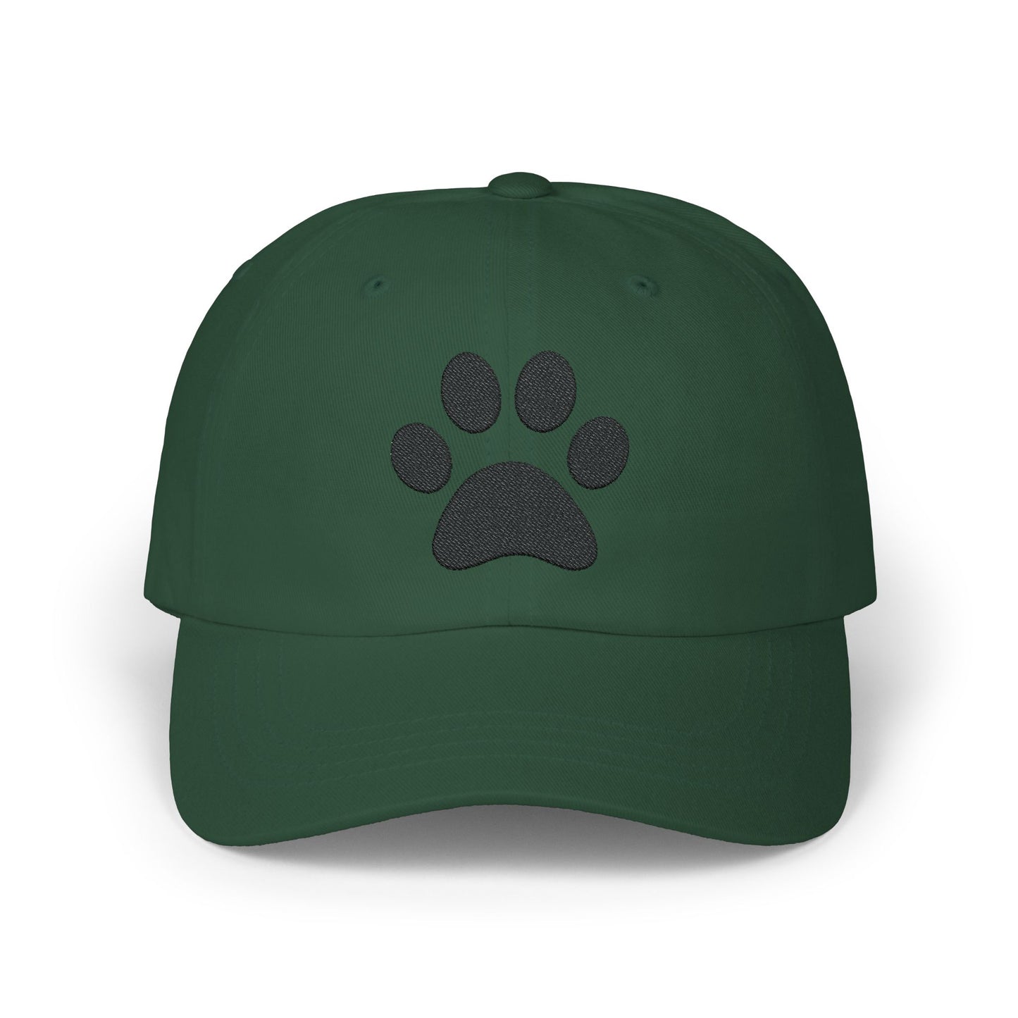 Minimalist Paw Print – Classic Dad Cap