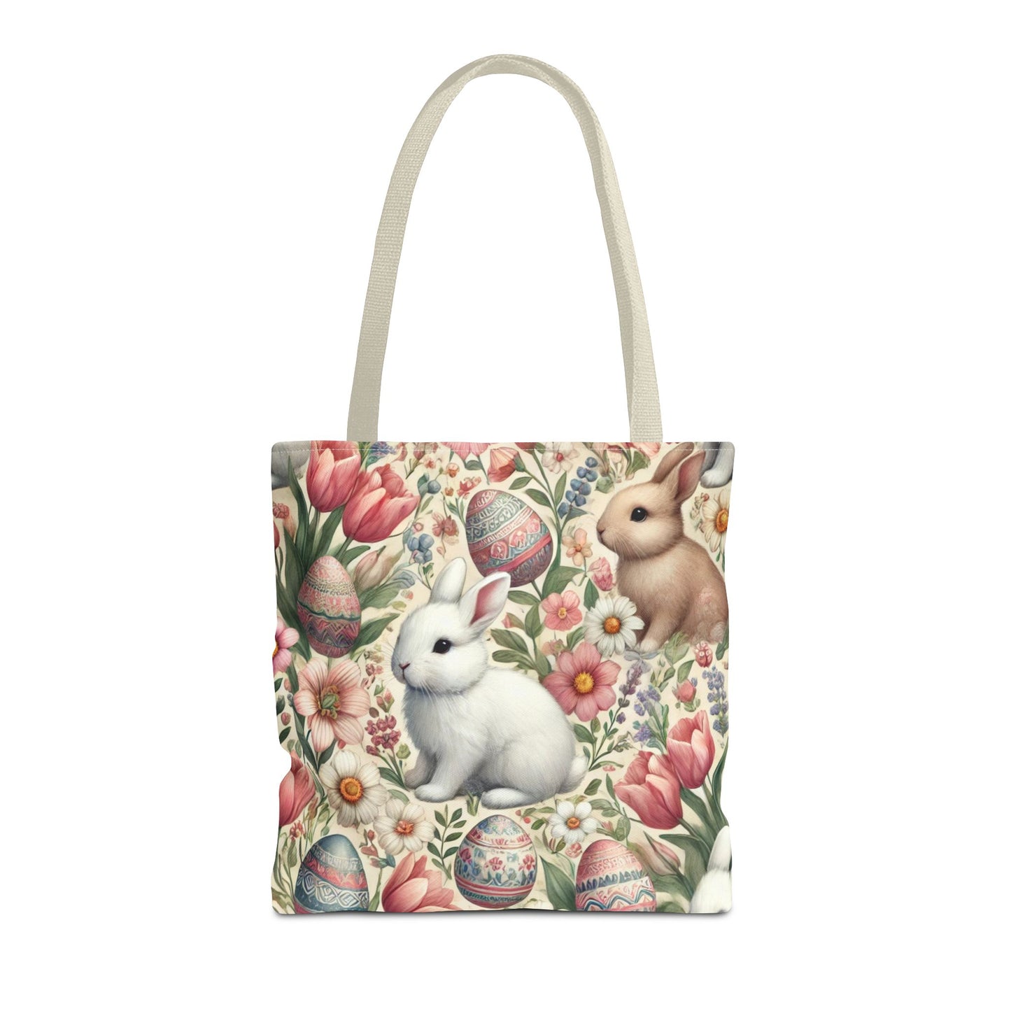 Spring Meadow Bunny Tote Bag🌸🐰