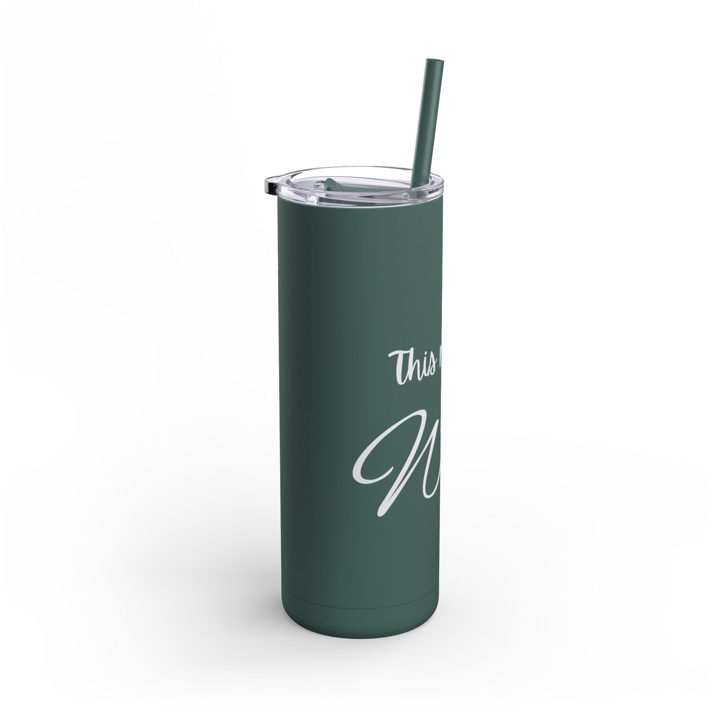 "This Might Be Wine" Skinny Matte Tumbler, 20oz