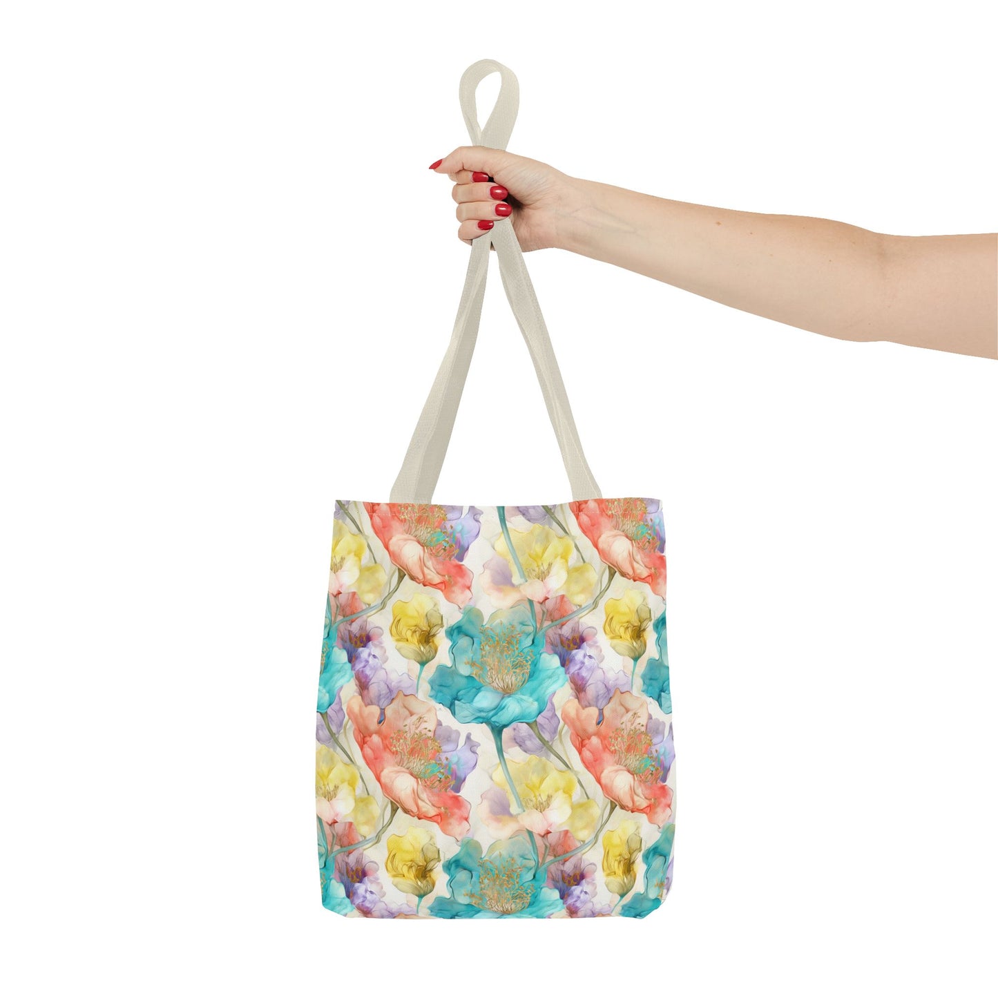 Watercolor Bloom ๐ธ Artistic Tote Bag