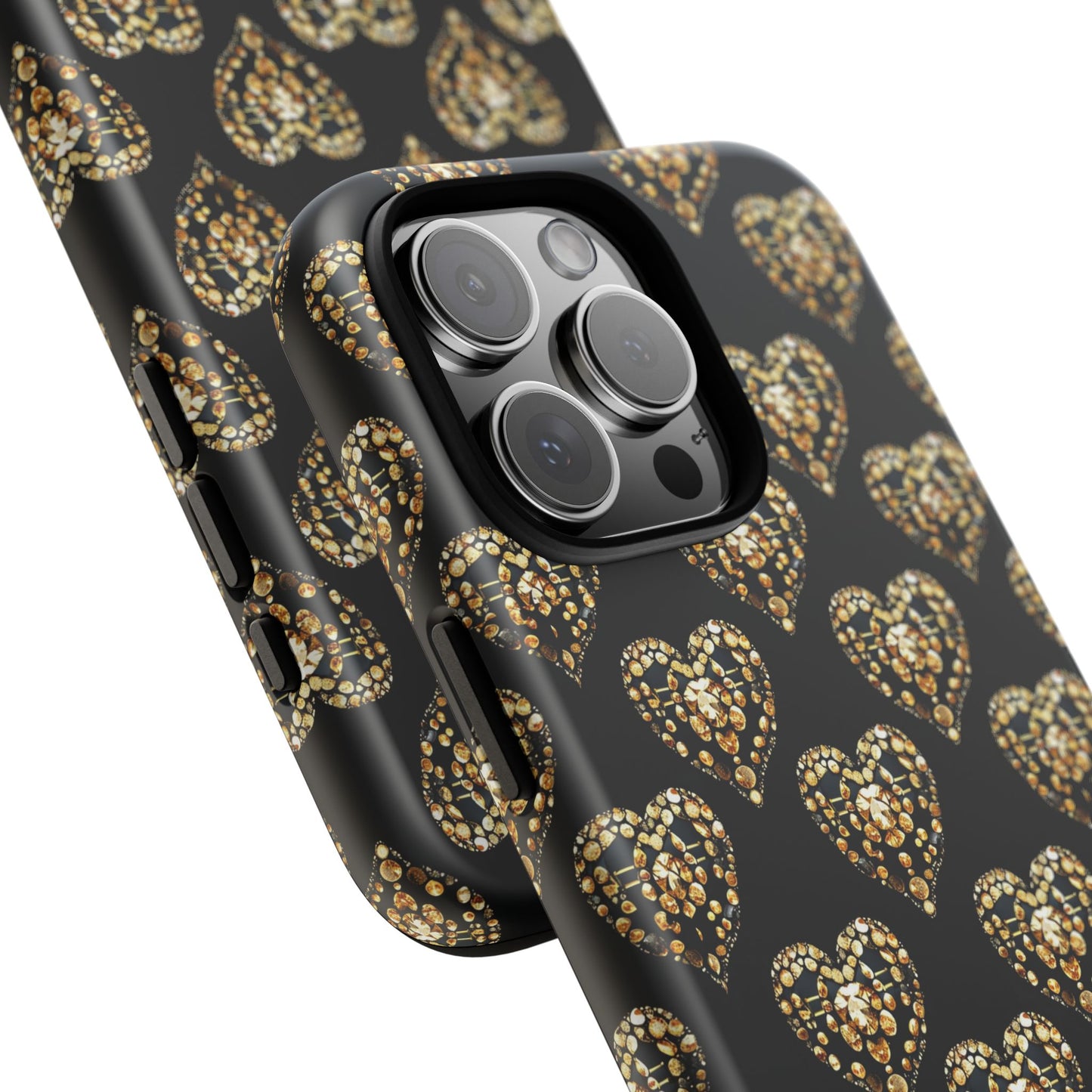 Golden Heart Luxe Phone Case