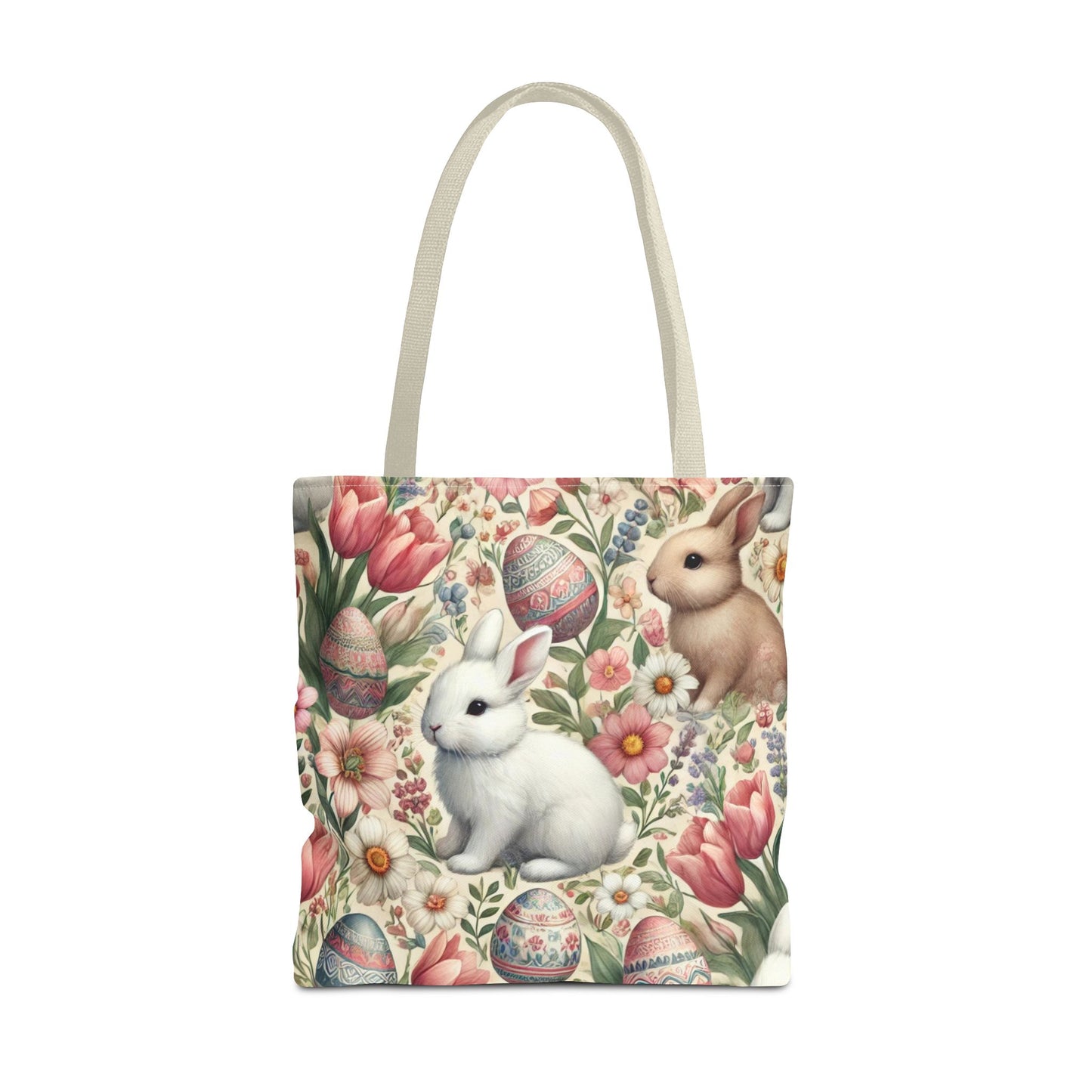 Spring Meadow Bunny Tote Bag🌸🐰