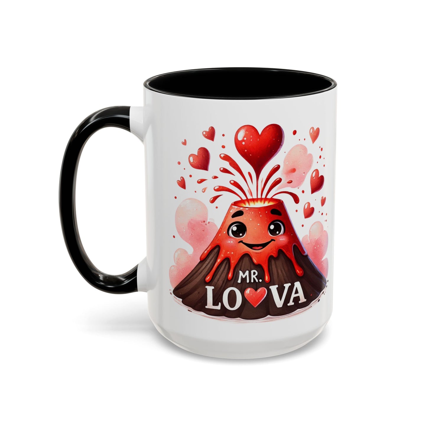 "Mr. Lo♥️va Explosive Love" Accent Mug (11oz, 15oz)