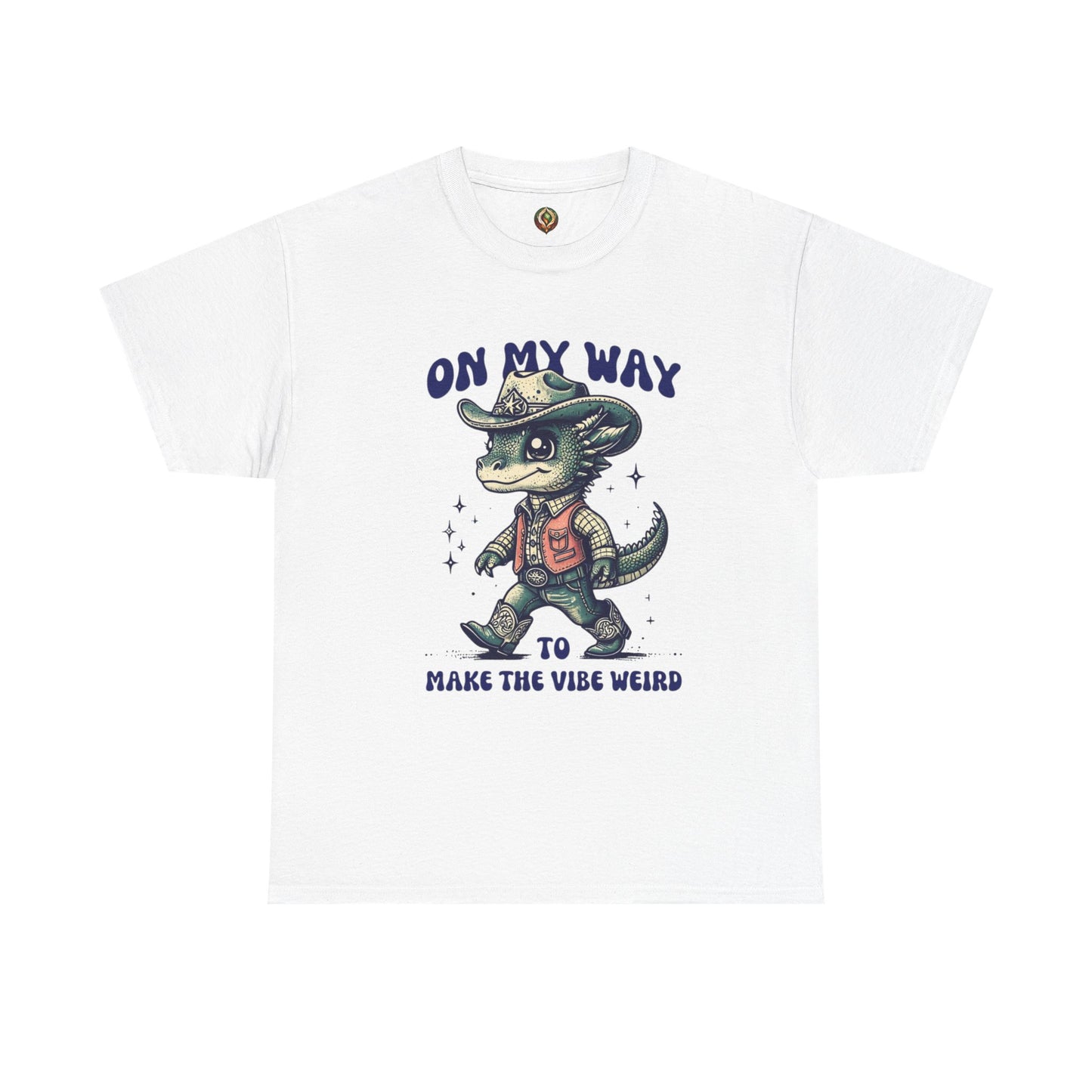 On My Way to Make the Vibe Weird π₯ Cowboy Dragon Unisex Tee