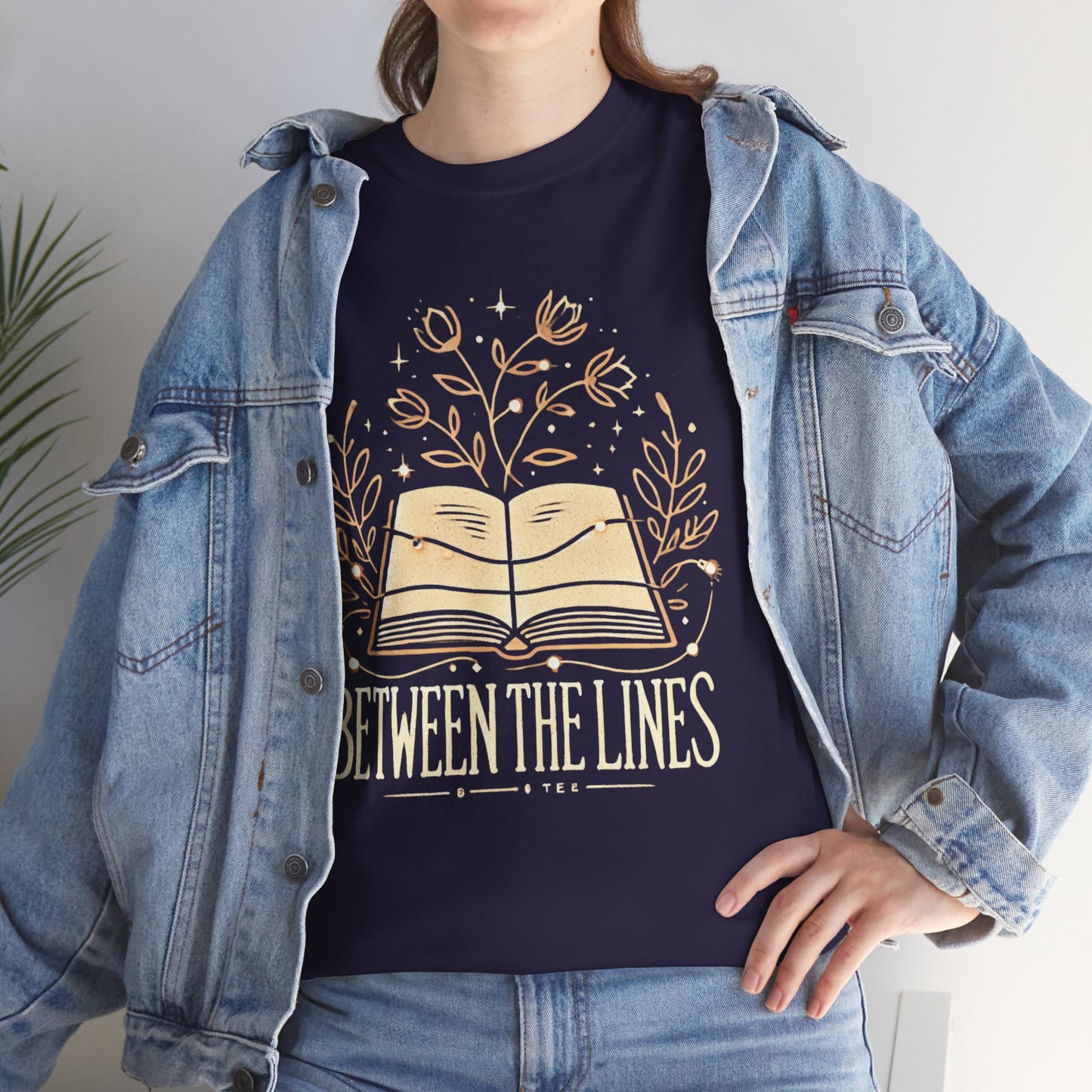 "Between the Lines" Unisex Cotton Tee