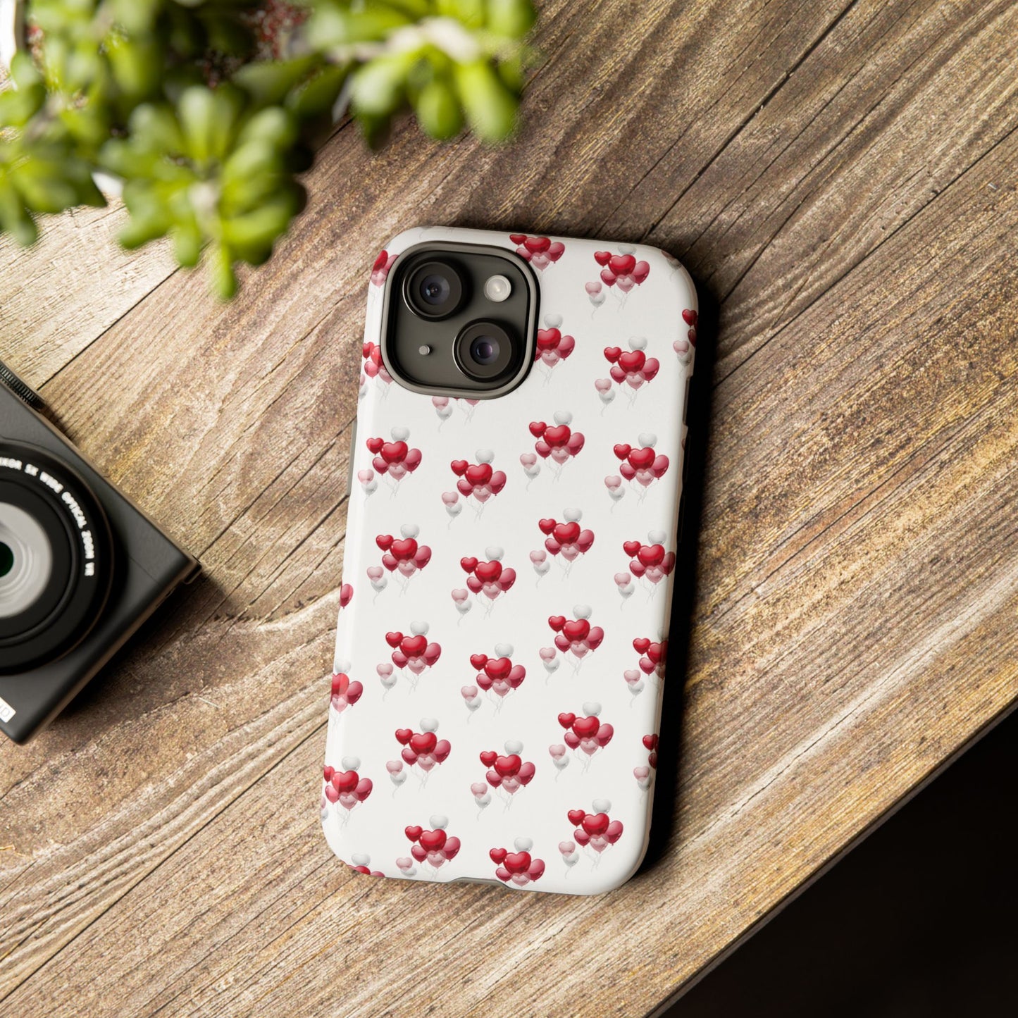 Floating Hearts Tough Phone Case