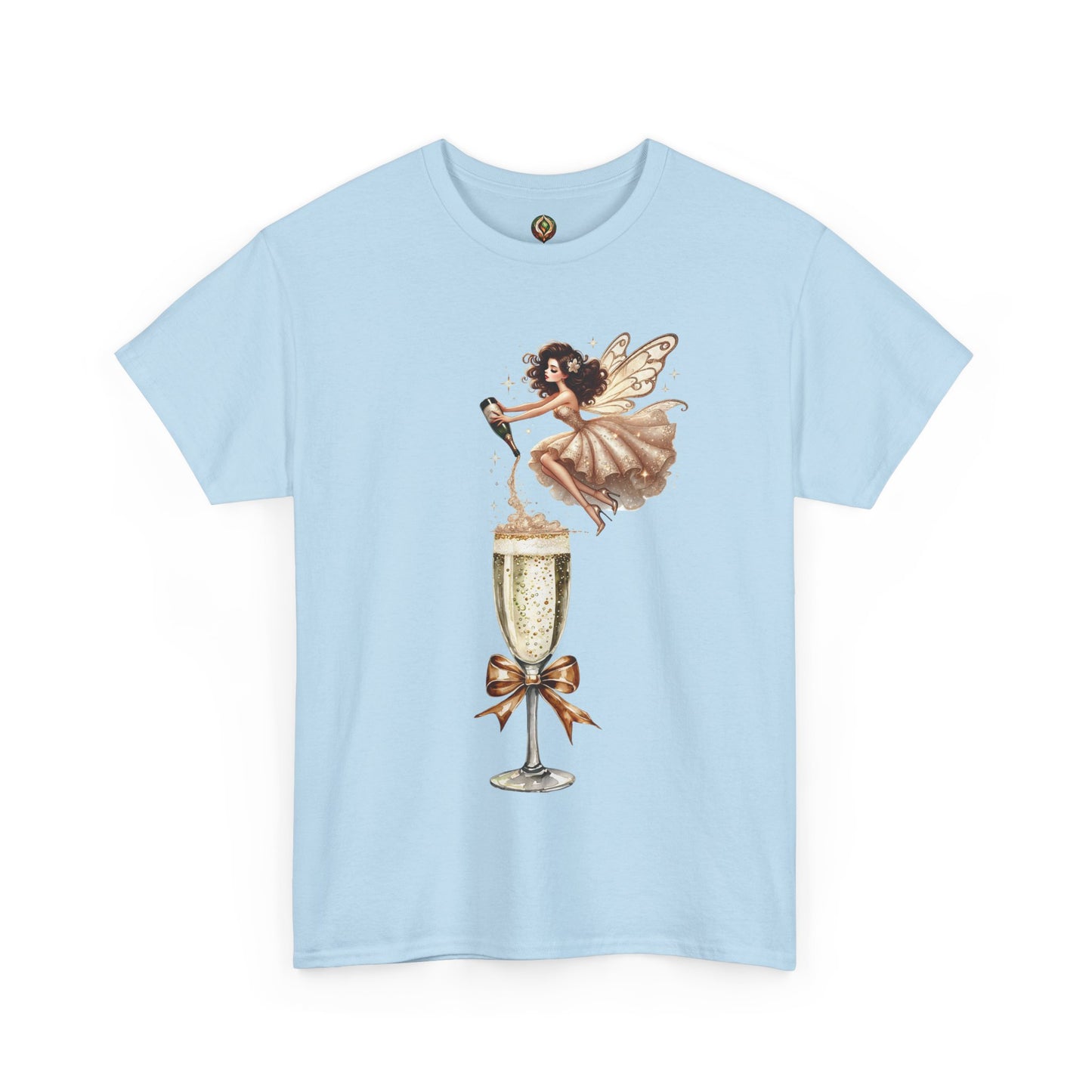 Pop, Fizz, Flutter – Champagne Wishes Unisex Tee
