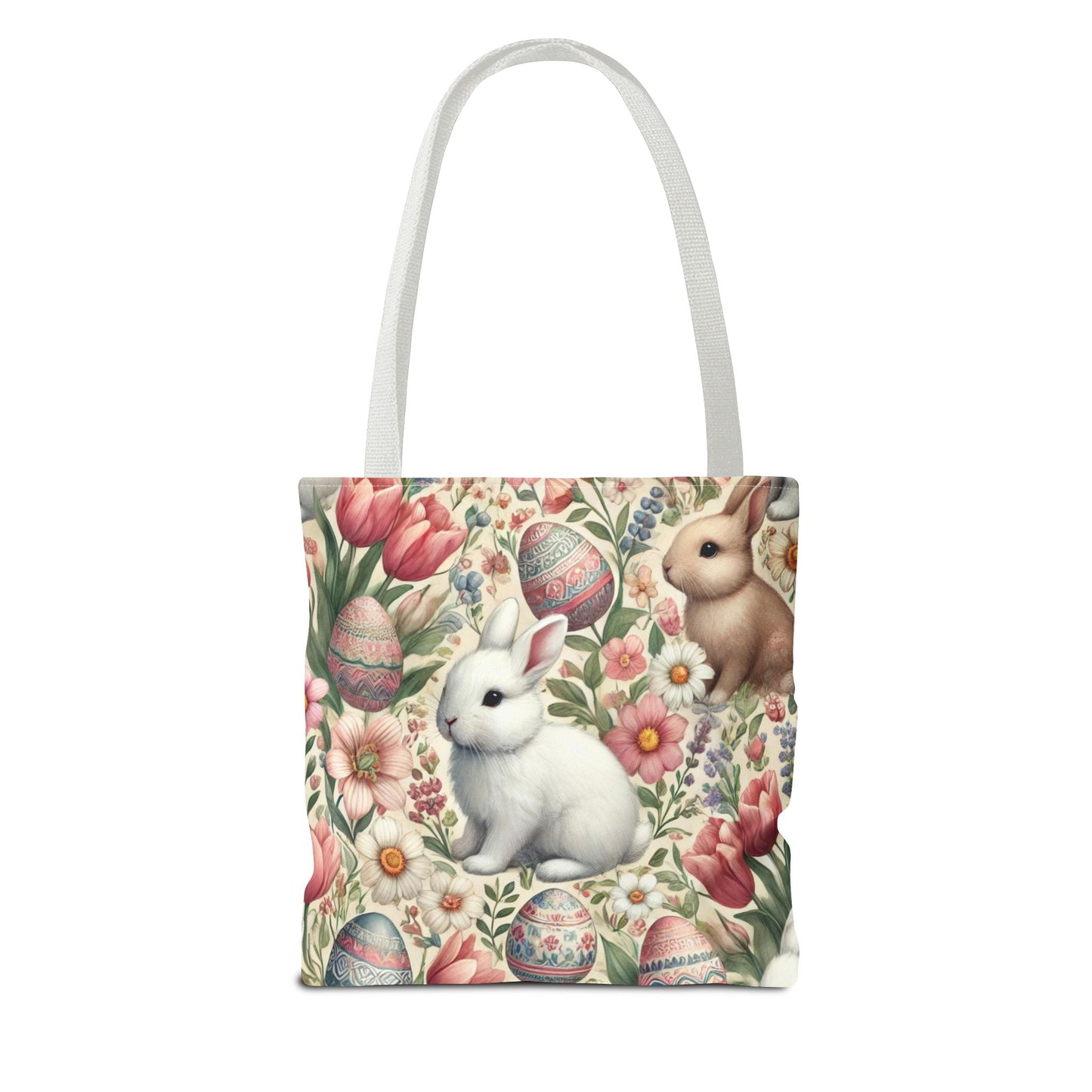 Spring Meadow Bunny Tote Bag🌸🐰