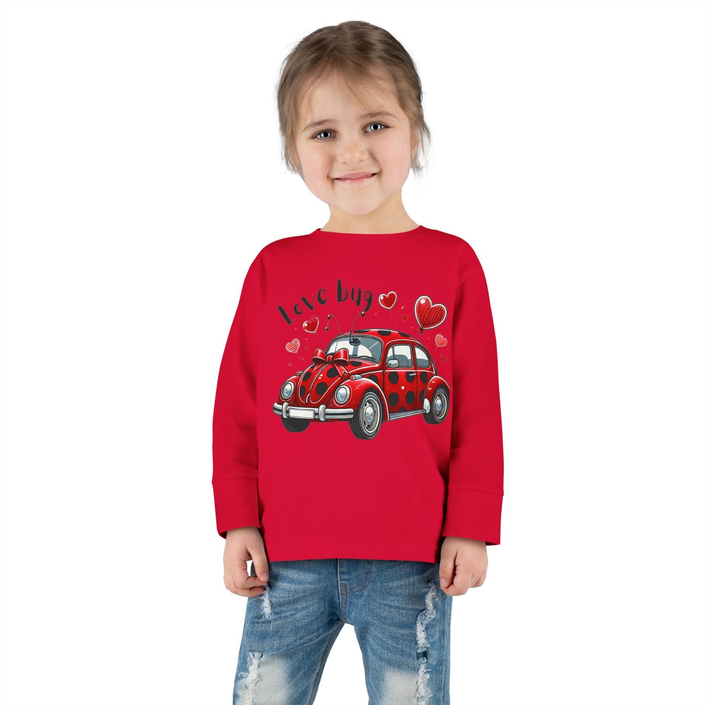 "Love Bug" Toddler Long Sleeve Tee