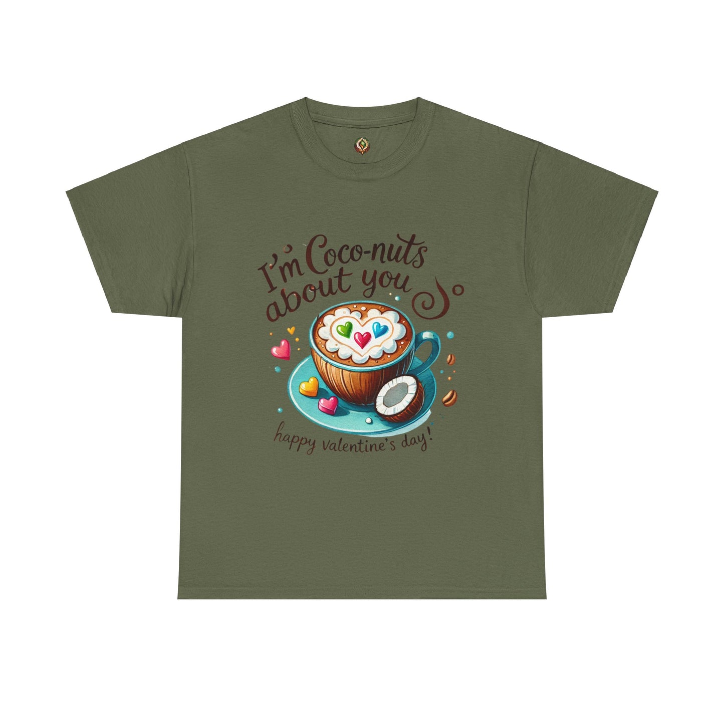 "Coco-nuts About You" Valentine's Day Unisex Tee