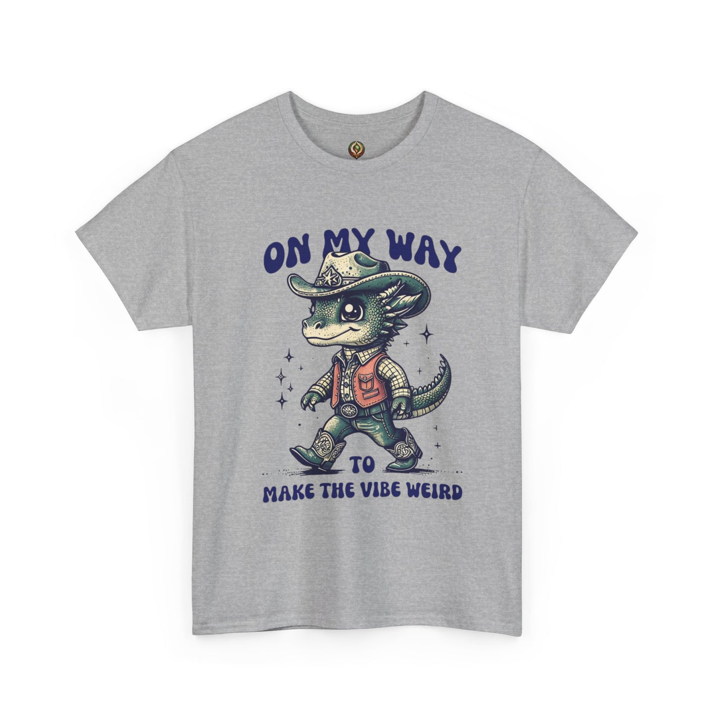On My Way to Make the Vibe Weird π₯ Cowboy Dragon Unisex Tee