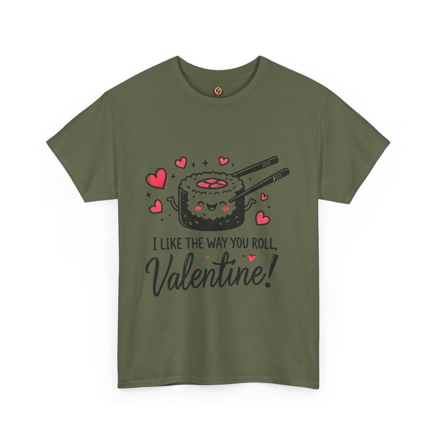 "Roll with Me" Valentine Unisex Tee