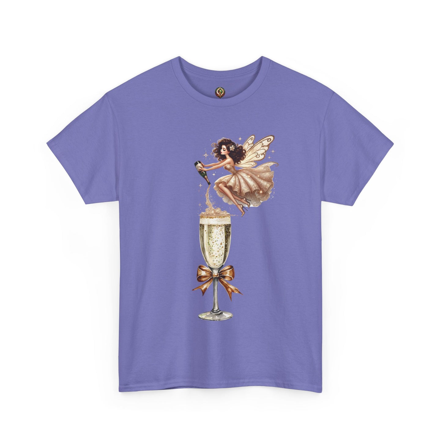 Pop, Fizz, Flutter – Champagne Wishes Unisex Tee