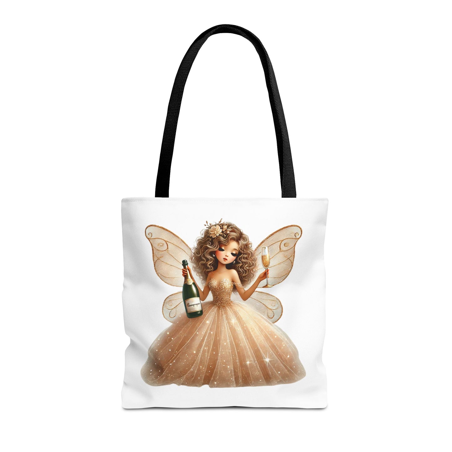 Golden Belle of Champagne Dreams – Luxe Tote Bag