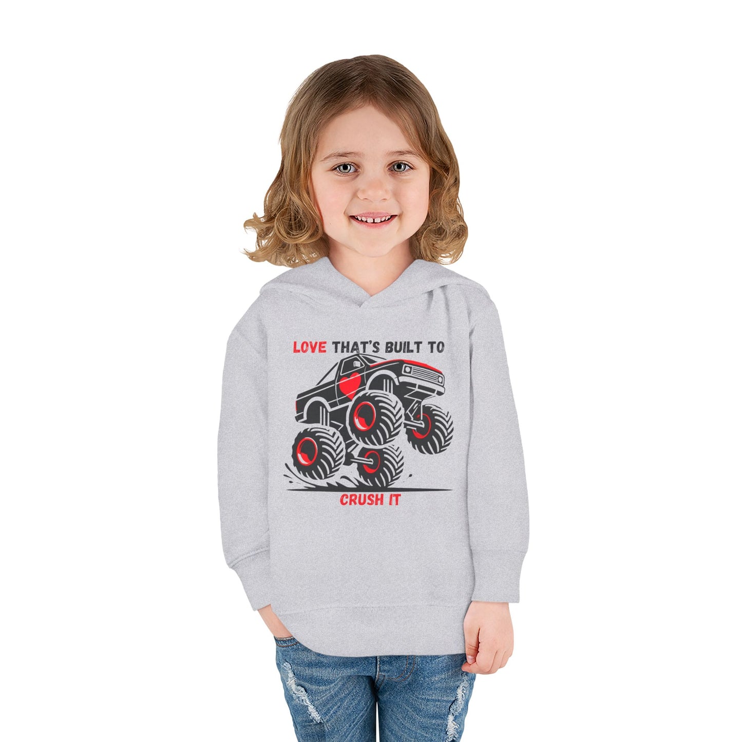 "Built to Crush It" Toddler Hoodie