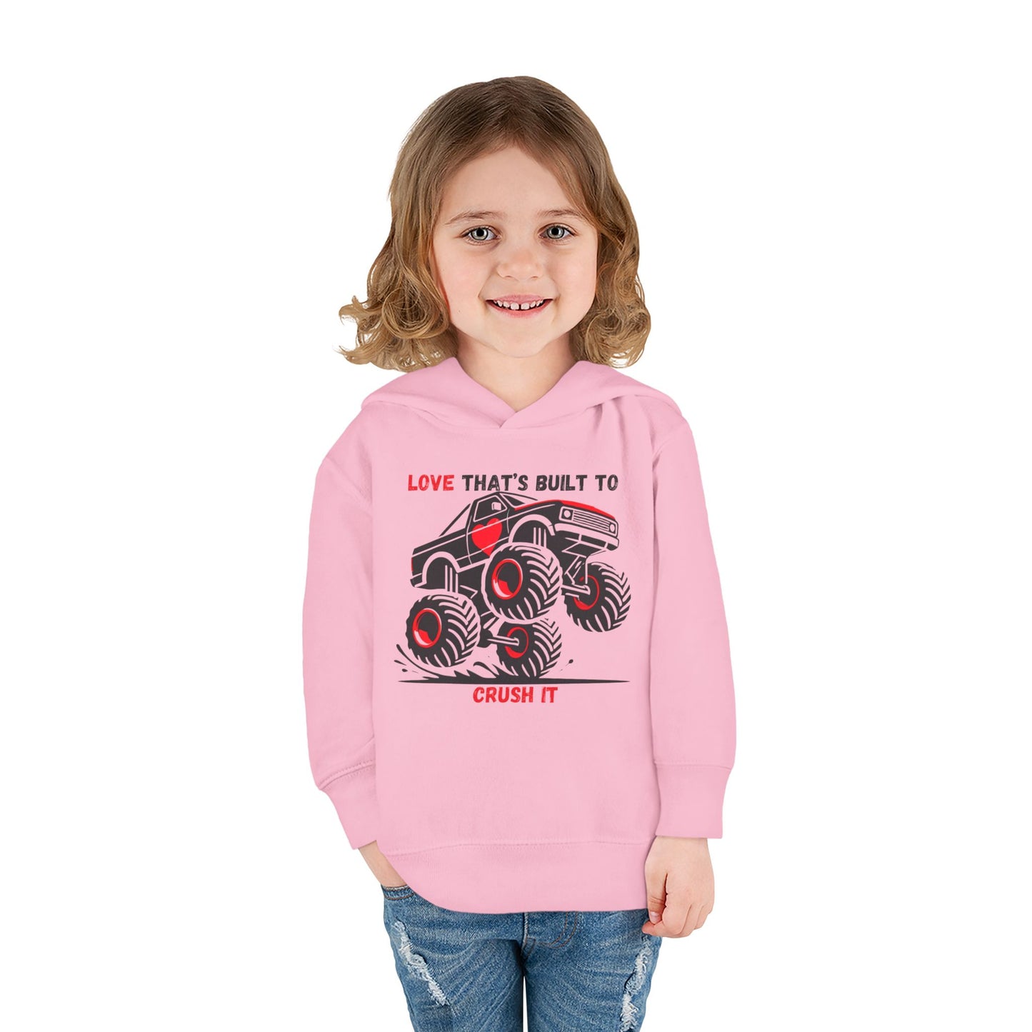 "Built to Crush It" Toddler Hoodie