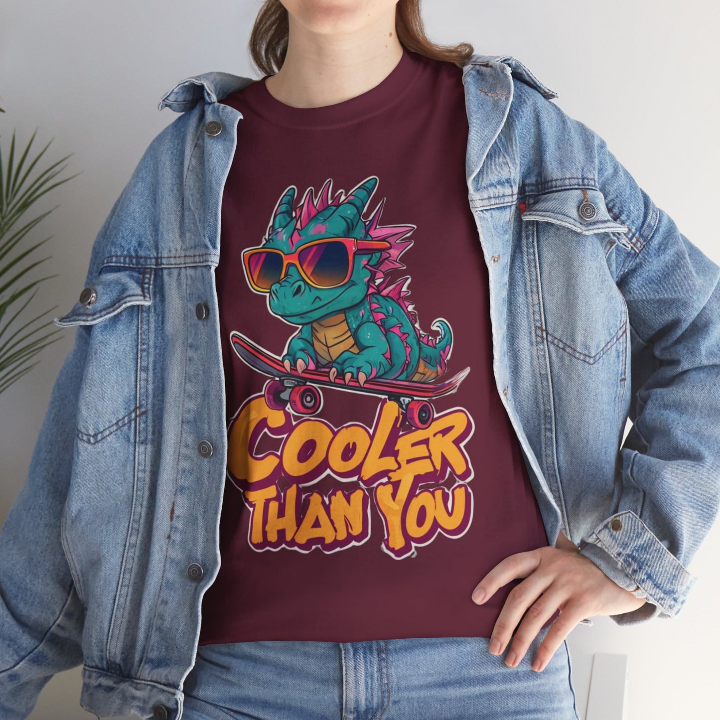 Cooler Than You Dragon Unisex Tee β Dripping in Mythical Swagger ππΆοΈ